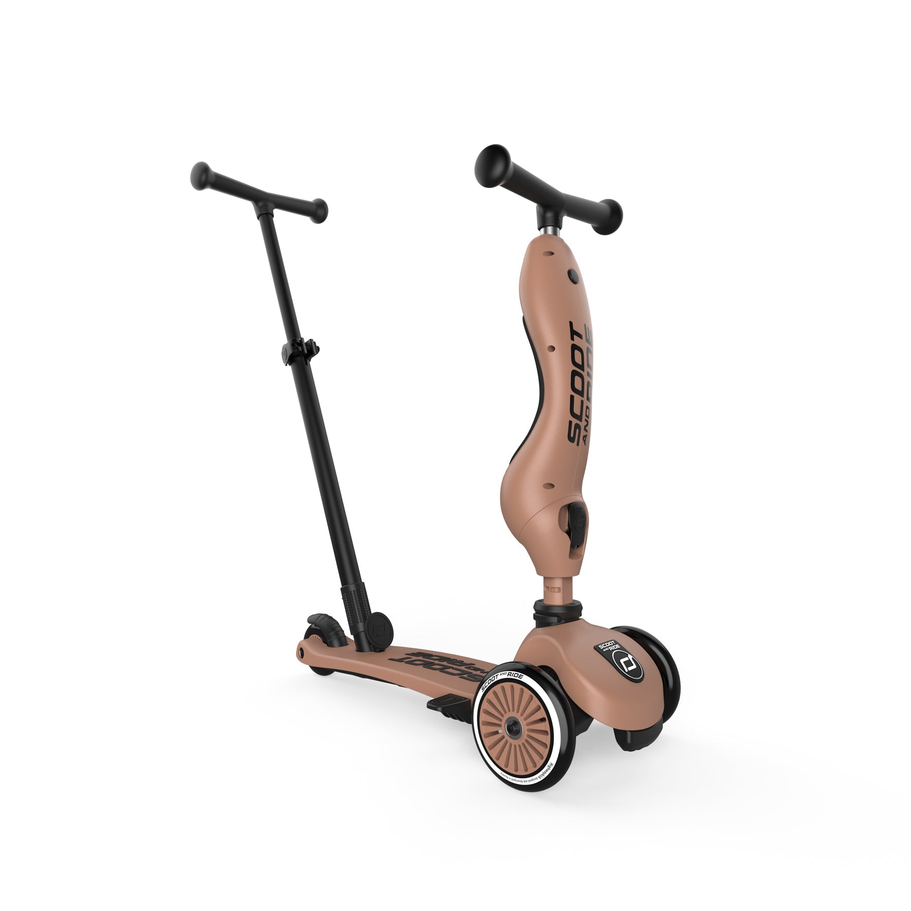 Scoot and Ride Highwaykick 1 Push and Go Mocha | Playroom Avenue