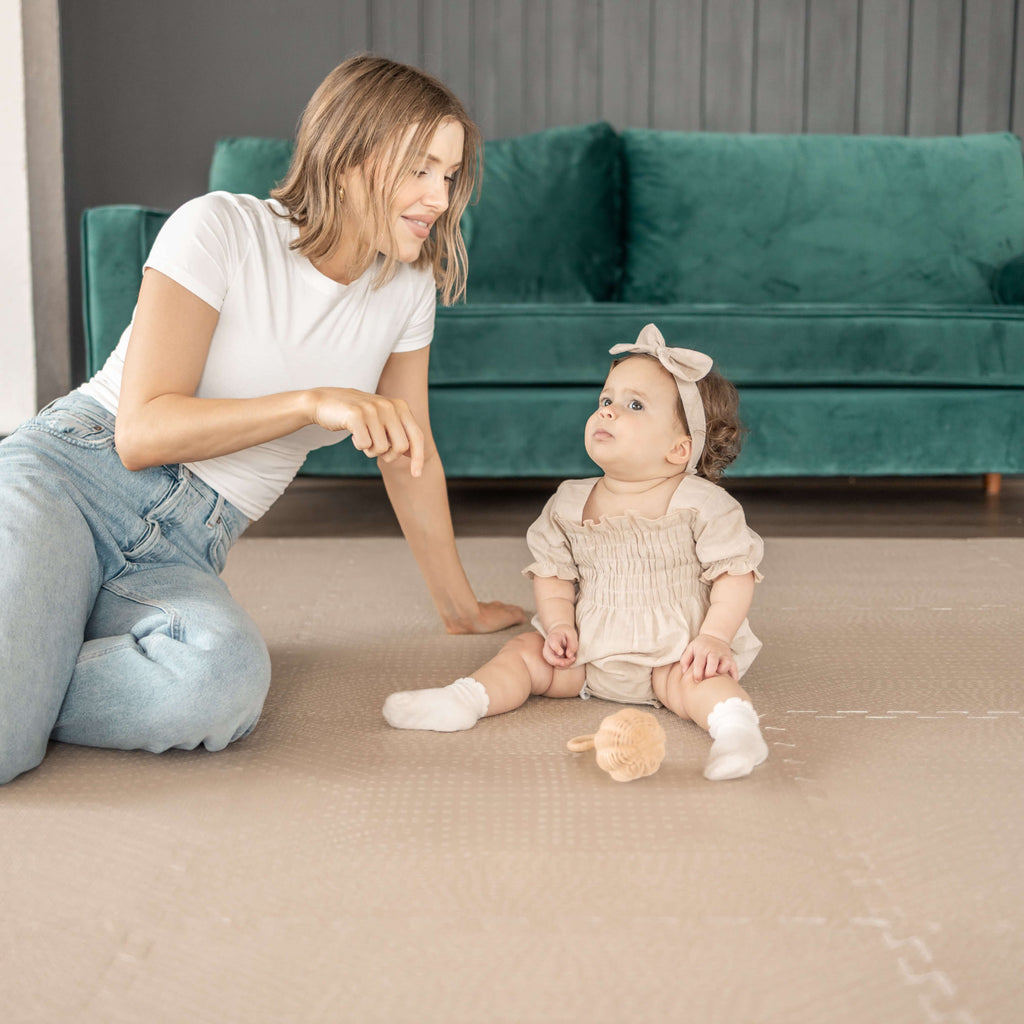 Toddlekind Haven Playmat | Deco - Latte | Playroom Avenue