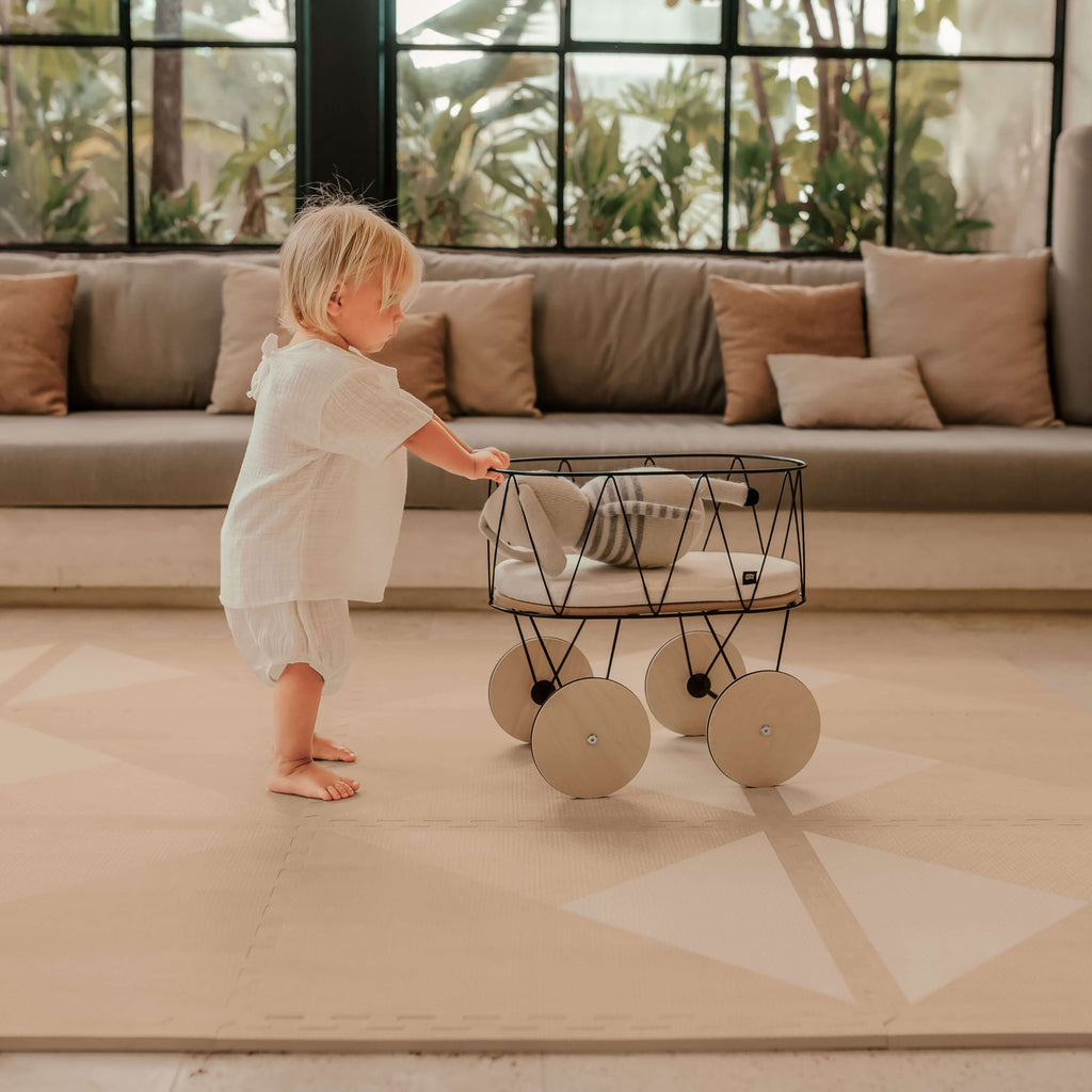 Toddlekind Haven Playmat | Kyte - Mocha | Playroom Avenue
