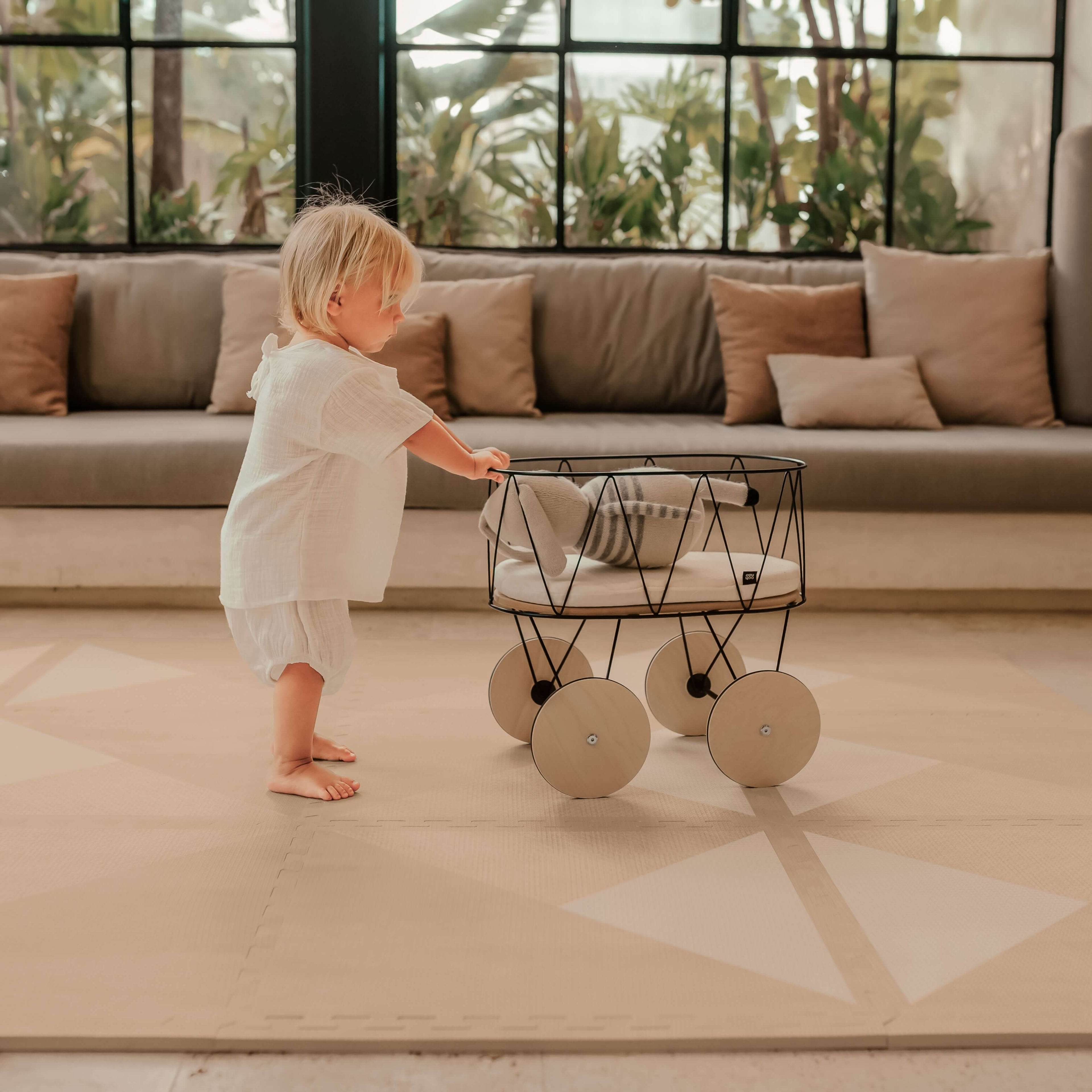Toddlekind Haven Playmat | Kyte - Mocha | Playroom Avenue