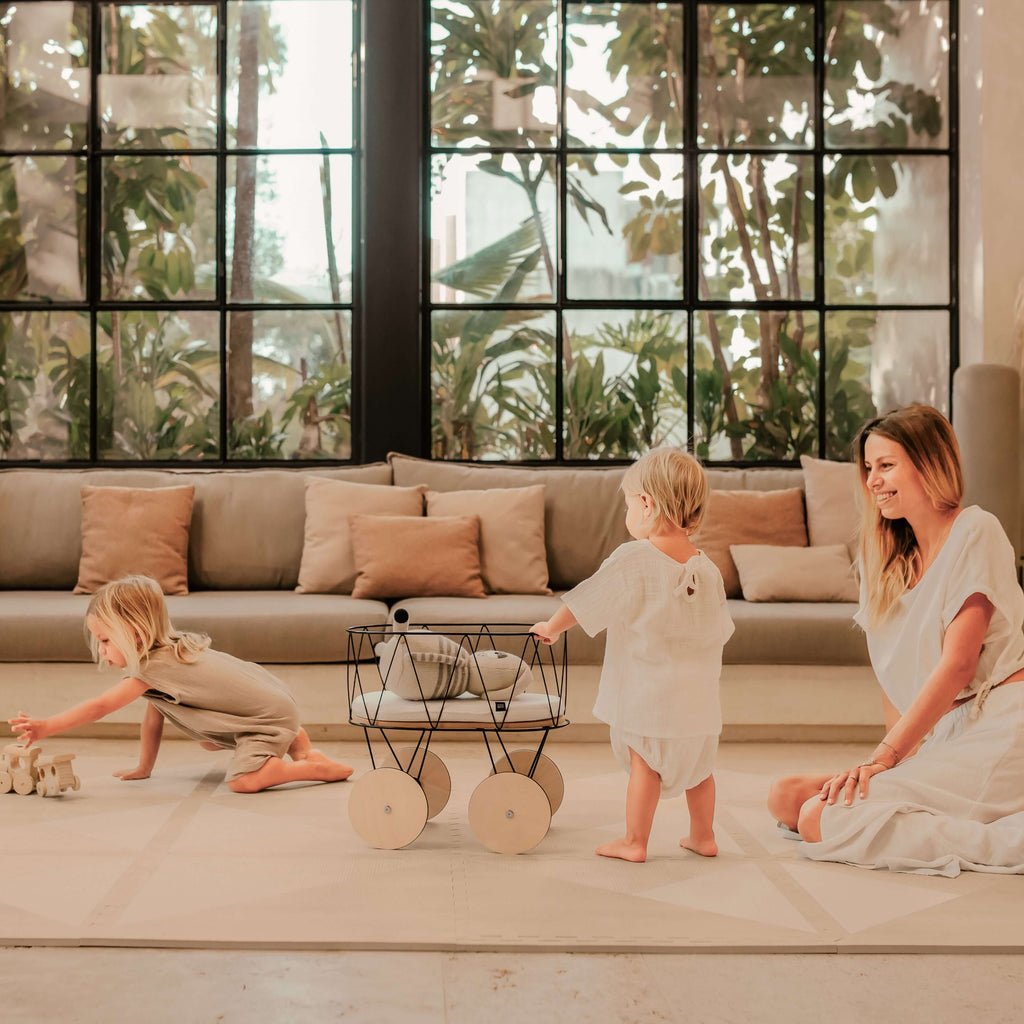 Toddlekind Haven Playmat | Kyte - Mocha | Playroom Avenue