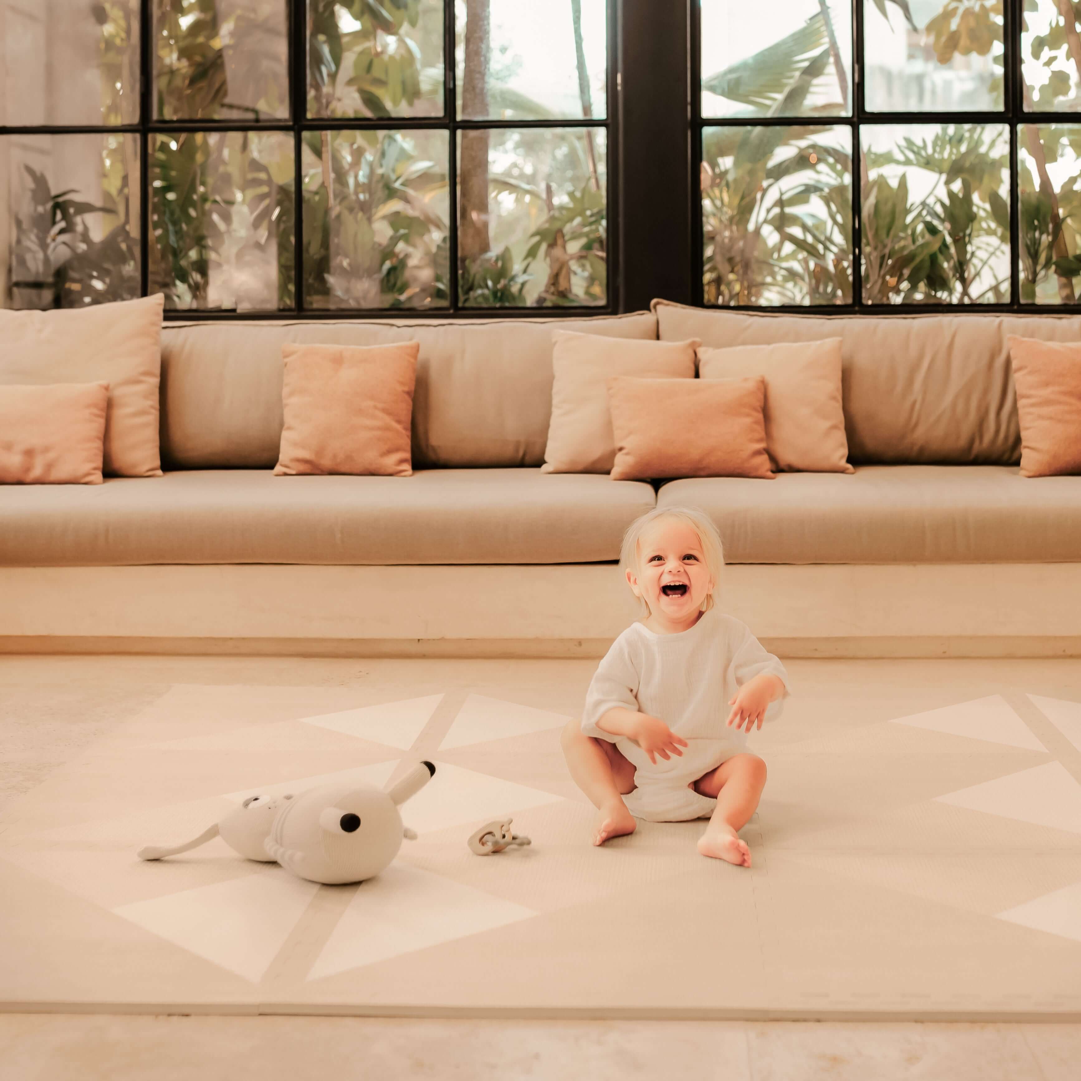 Toddlekind Haven Playmat | Kyte - Mocha | Playroom Avenue
