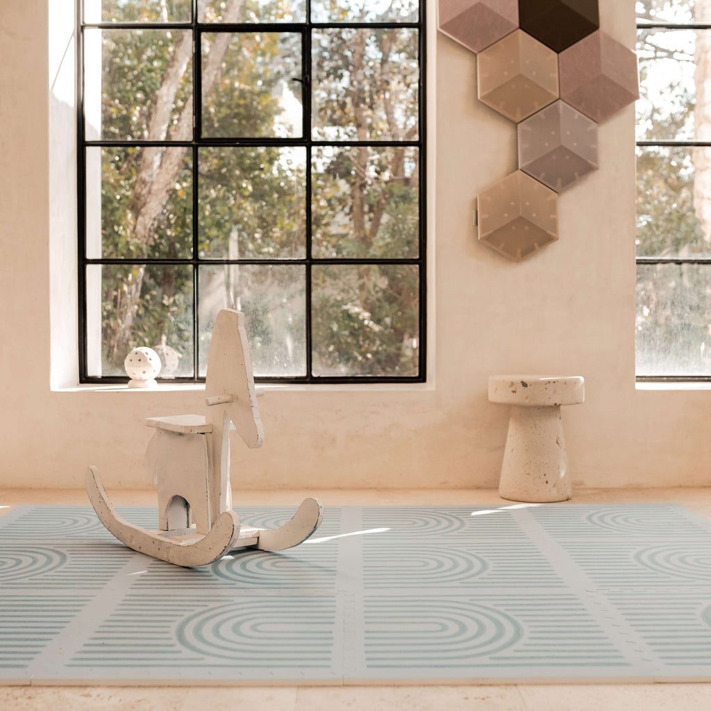 Toddlekind Haven Playmat | Linear - Mineral | Playroom Avenue