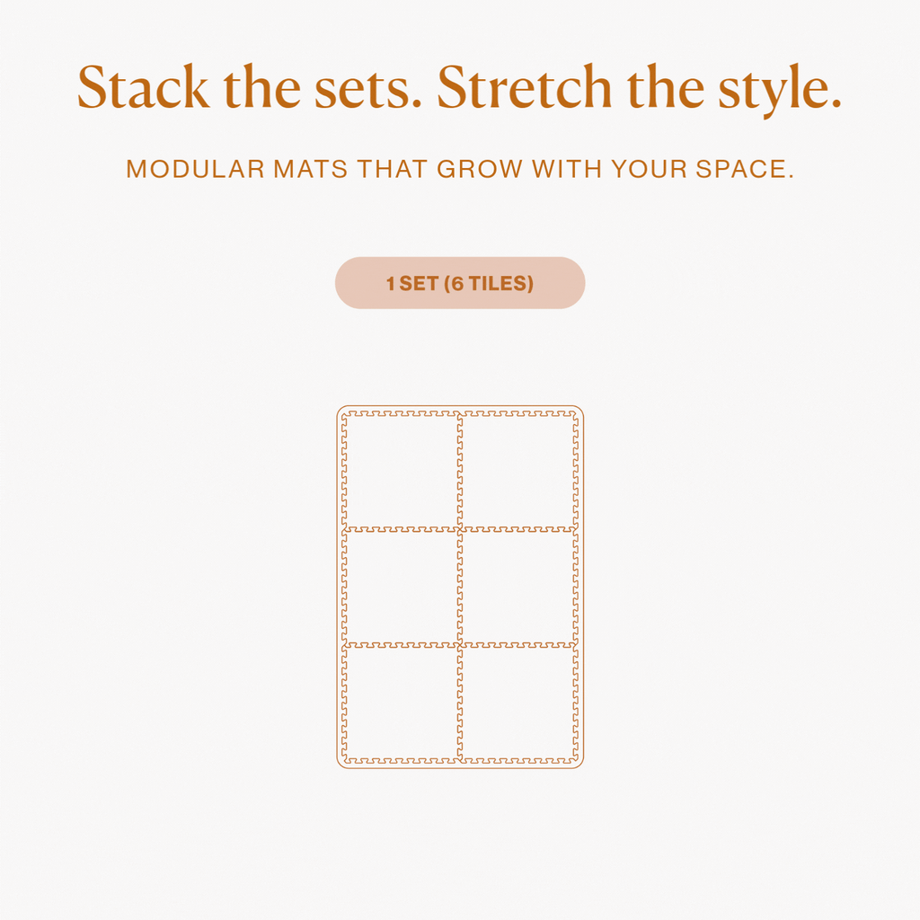 Toddlekind Haven Playmat | Linear - Mineral | Playroom Avenue