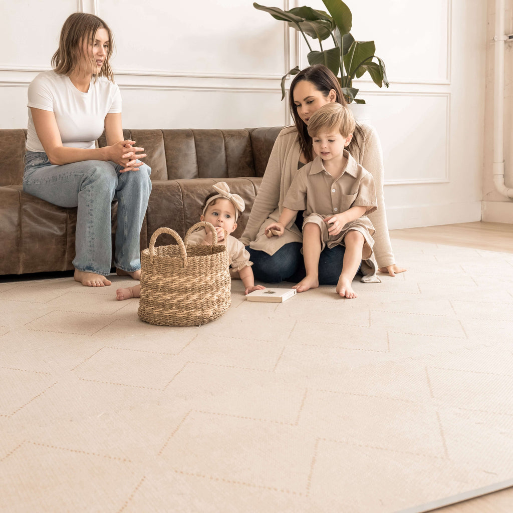 Toddlekind Haven Playmat | Tulum - Bone | Playroom Avenue