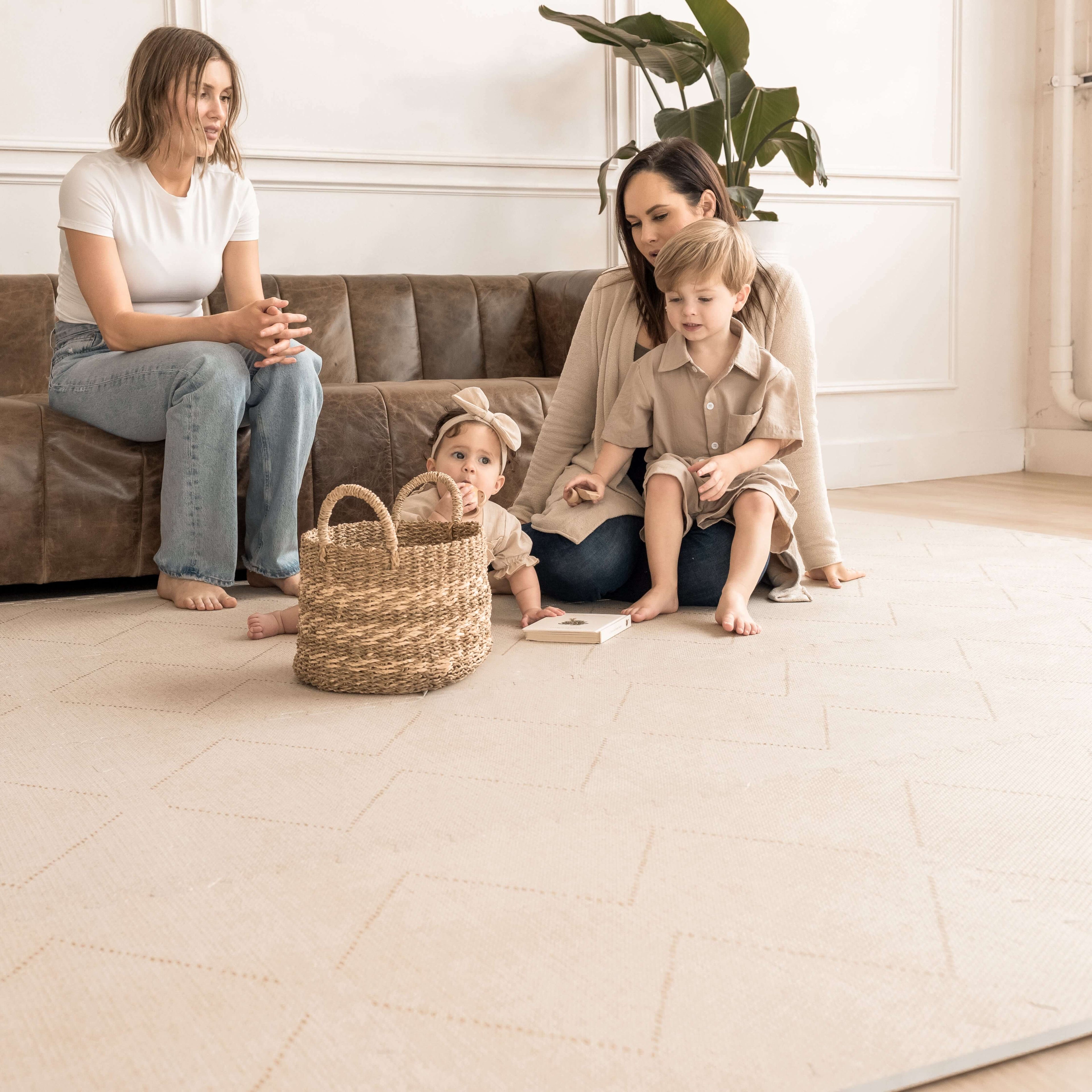 Toddlekind Haven Playmat | Tulum - Bone | Playroom Avenue