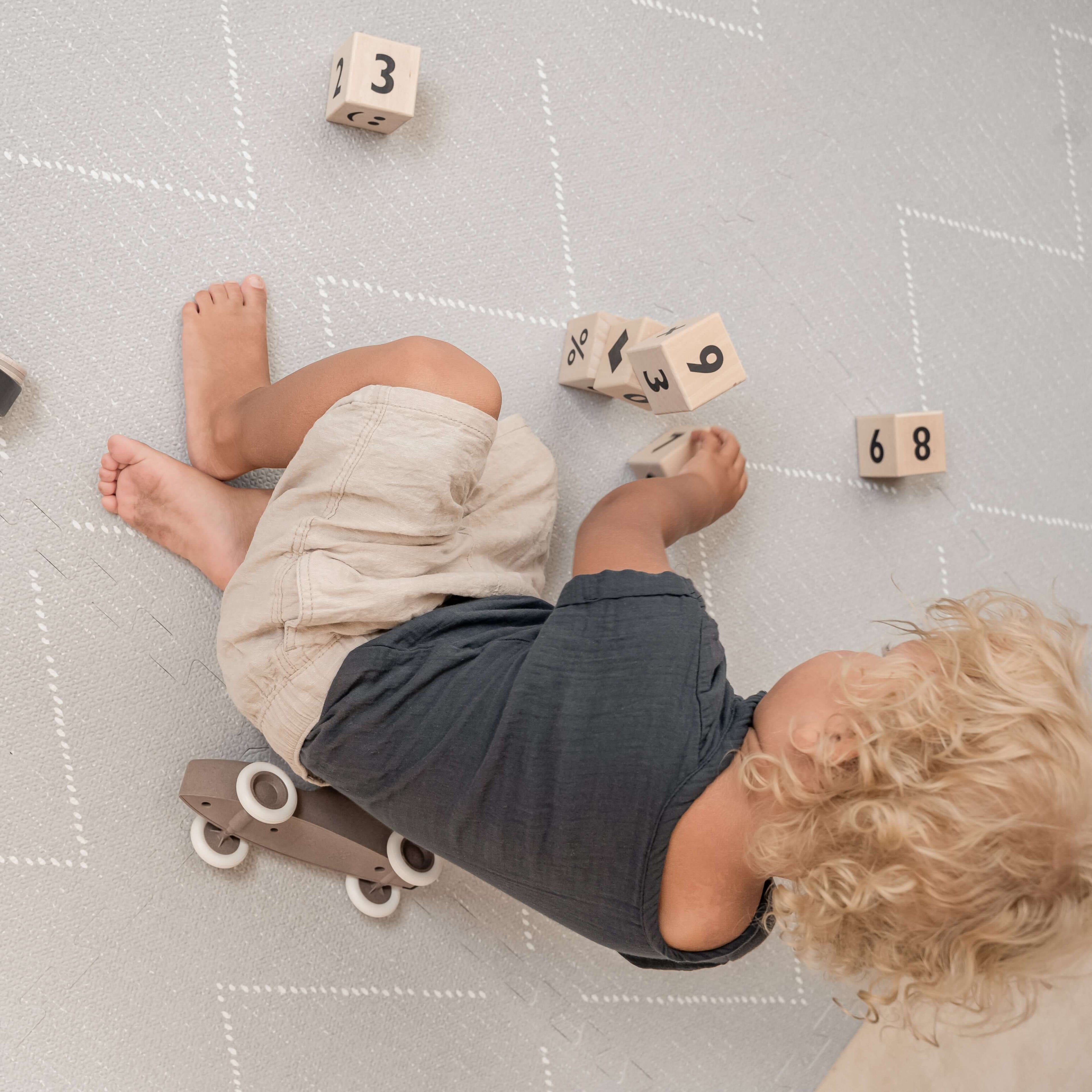 Toddlekind Haven Playmat | Tulum - Stone | Playroom Avenue