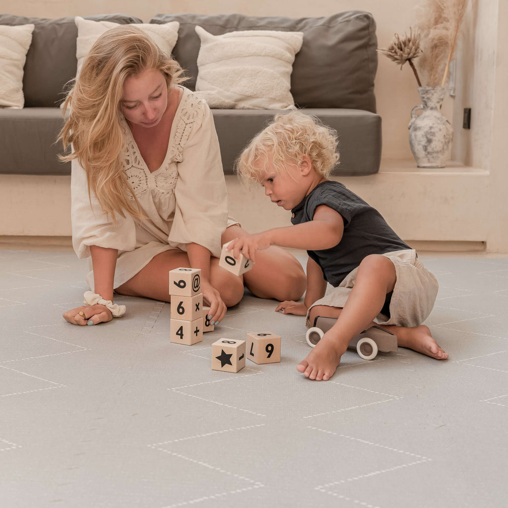 Toddlekind Haven Playmat | Tulum - Stone | Playroom Avenue