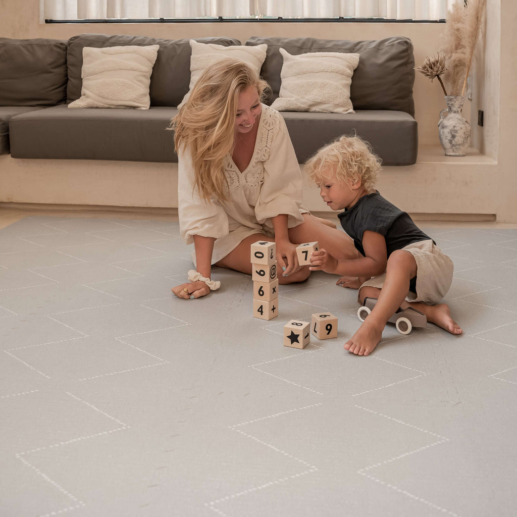 Toddlekind Haven Playmat | Tulum - Stone | Playroom Avenue