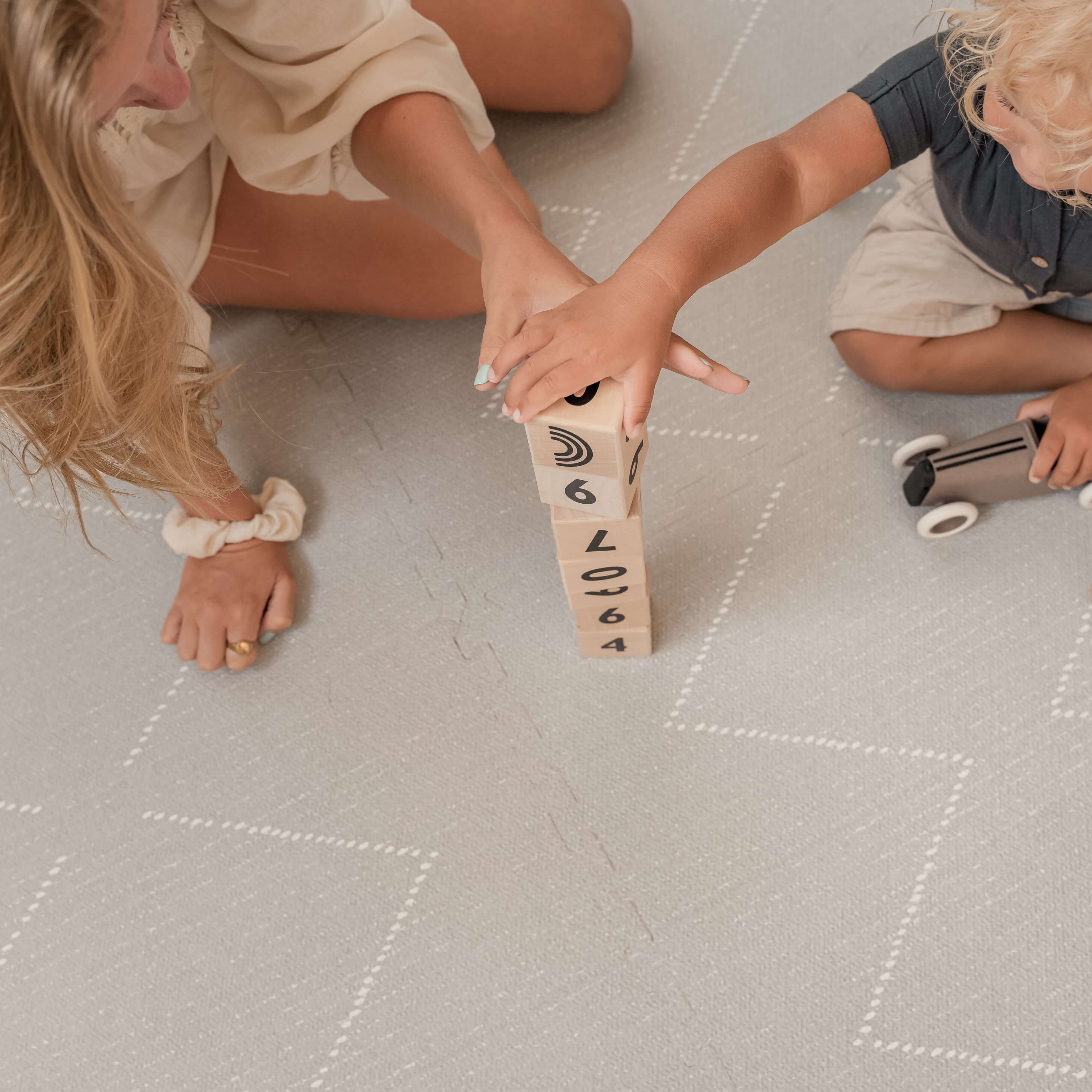 Toddlekind Haven Playmat | Tulum - Stone | Playroom Avenue