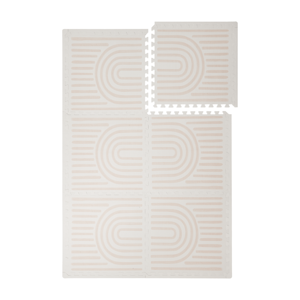 Toddlekind Haven Playmat | Linear - Linen | Playroom Avenue