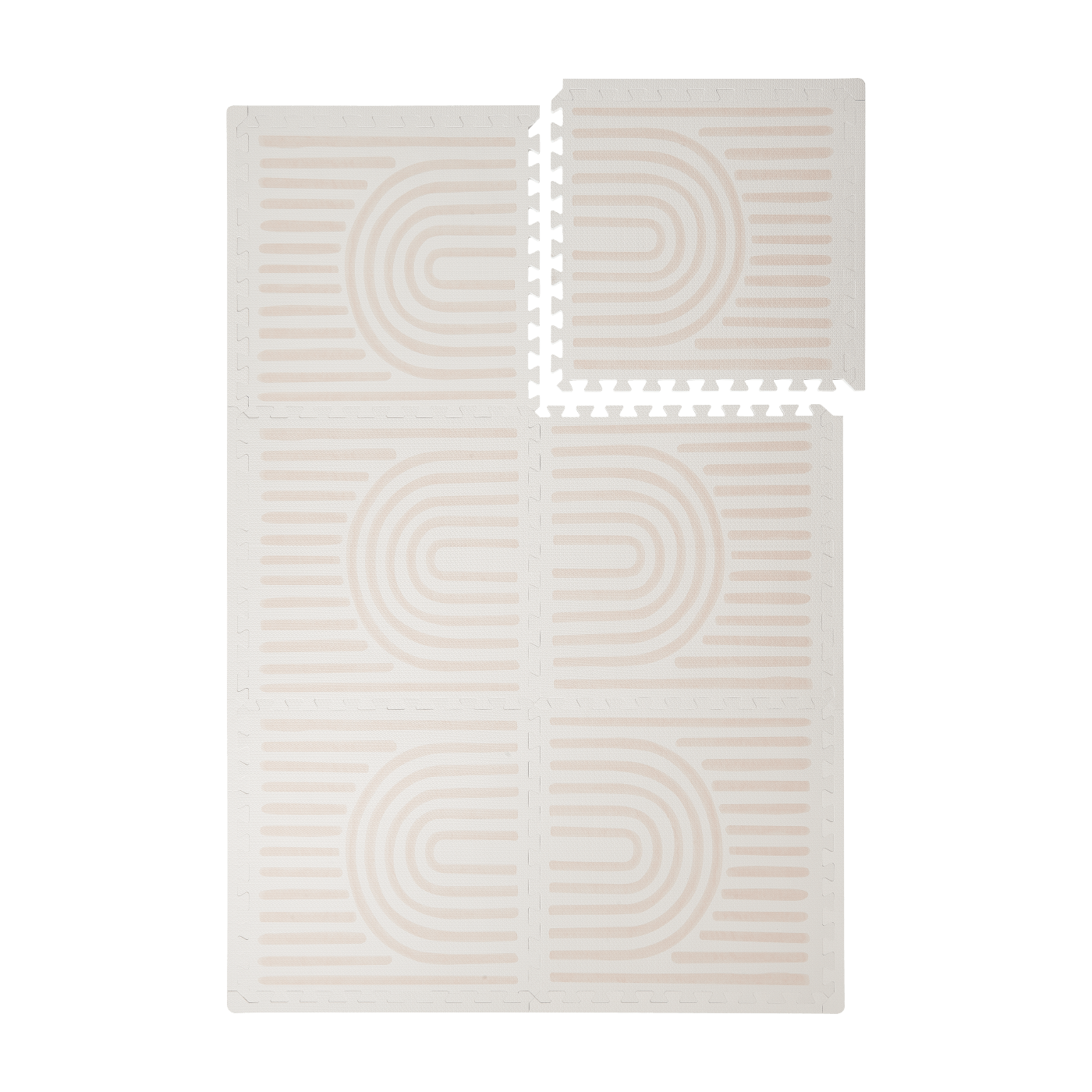 Toddlekind Haven Playmat | Linear - Linen | Playroom Avenue