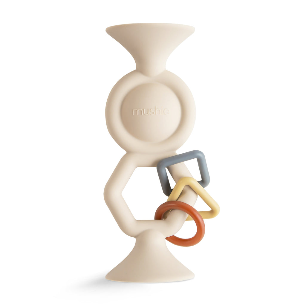 Mushie HexaPop Suction Toy Shifting Sand | Playroom Avenue