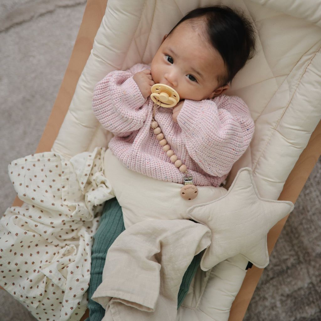 Mushie Star Lovey Blanket | Playroom Avenue