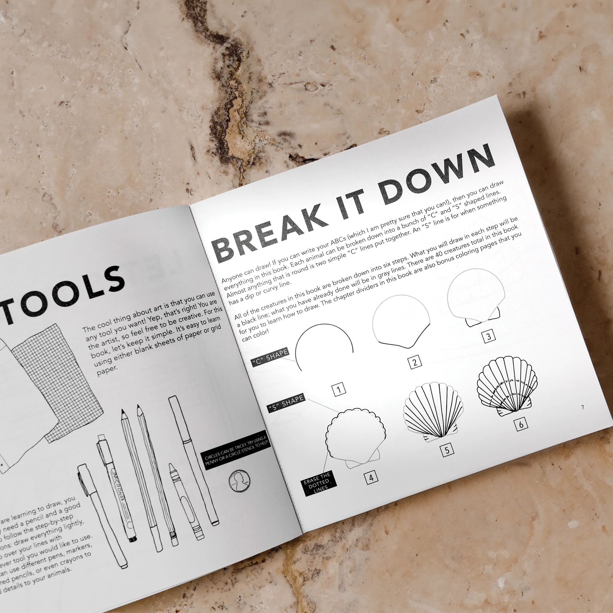 How to Draw Under the Sea for Kids (Mini) | Playroom Avenue