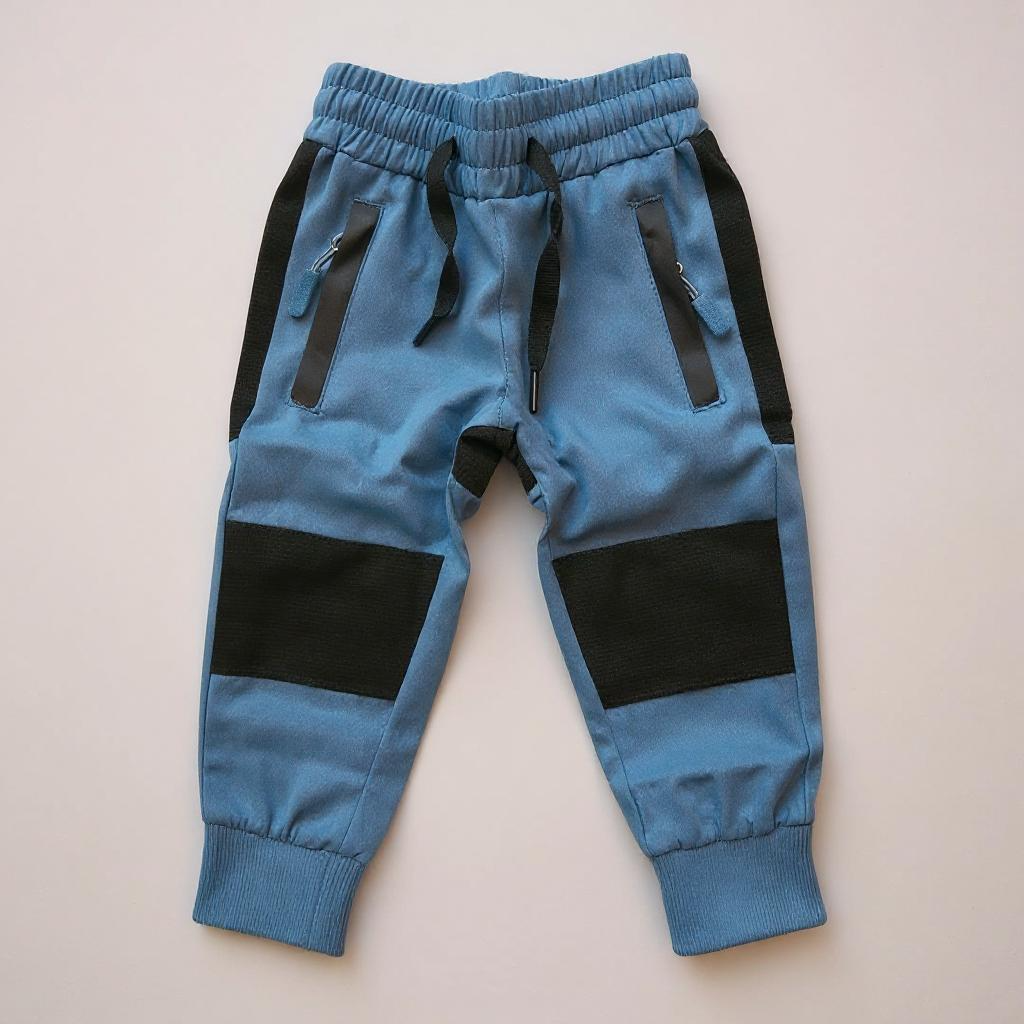 Keep the Littles Wild Hiking pants- water resistant blue | Playroom Avenue