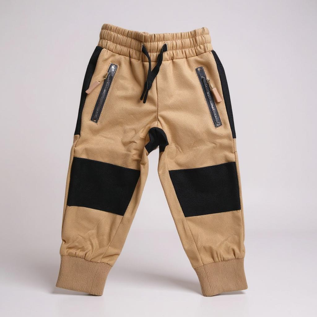 Keep the Littles Wild Hiking pants- water resistant tan | Playroom Avenue