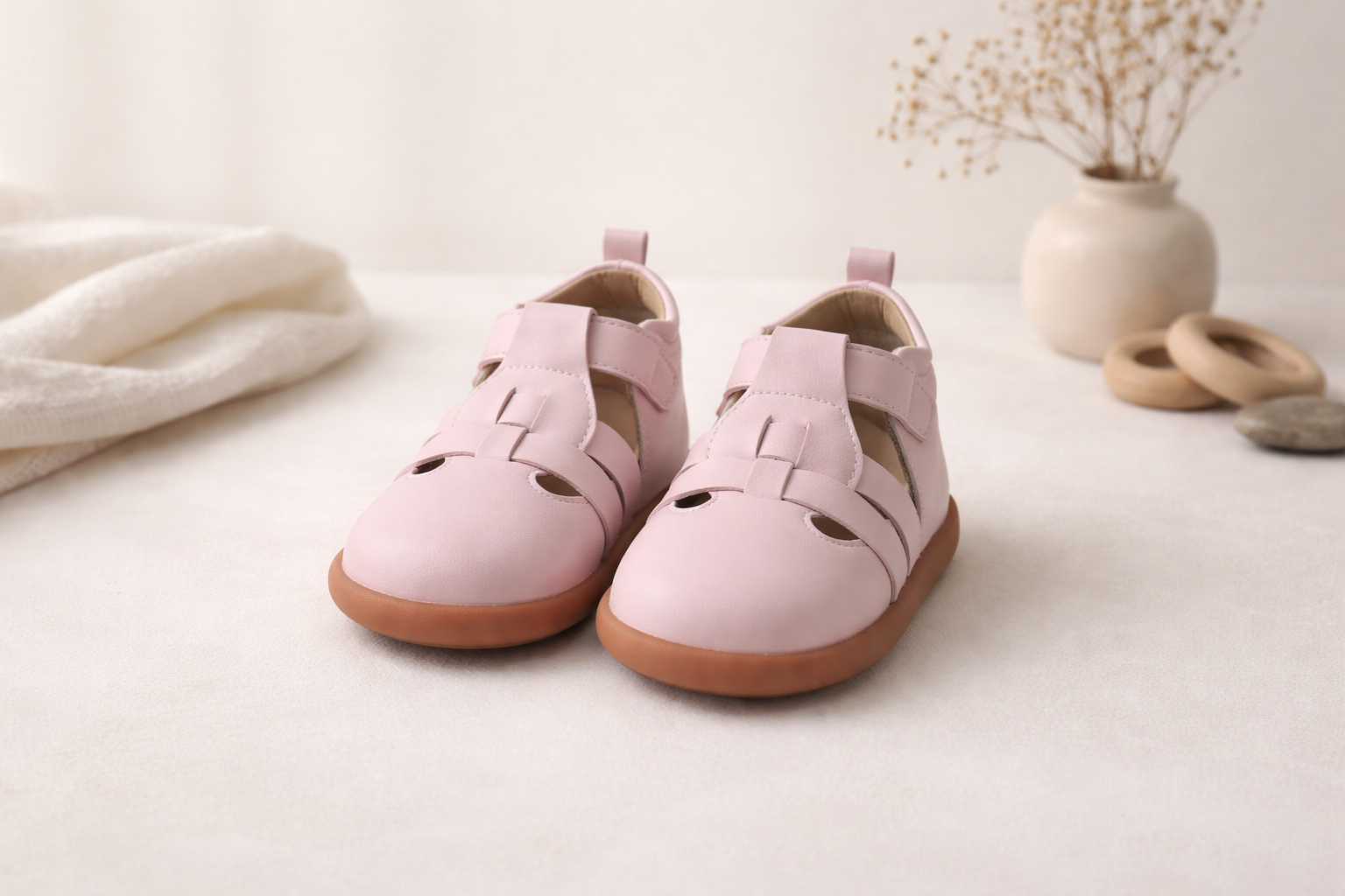 Ozznek Shoes Flexible Sole Sandals for Toddlers| Barefoot Sandals for Kids|Bloom | Playroom Avenue