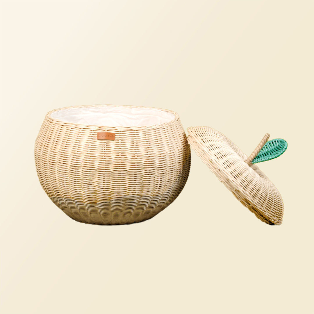 Momiji Apple Storage Basket - Natural | Playroom Avenue