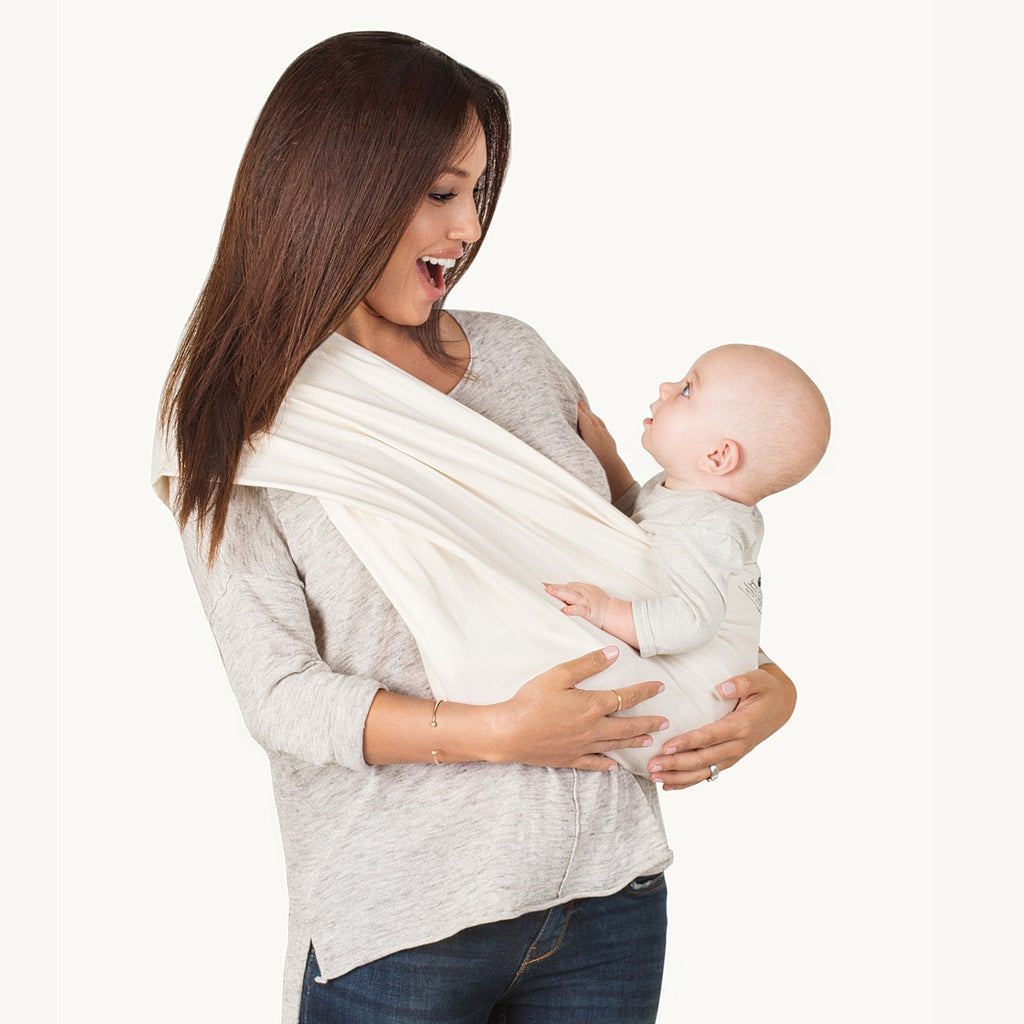 New Native® Inc. Organic Cotton Baby Carrier Natural | Playroom Avenue