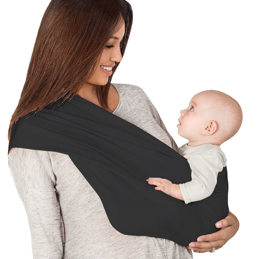 New Native® Inc. Organic Cotton Baby Carrier Black