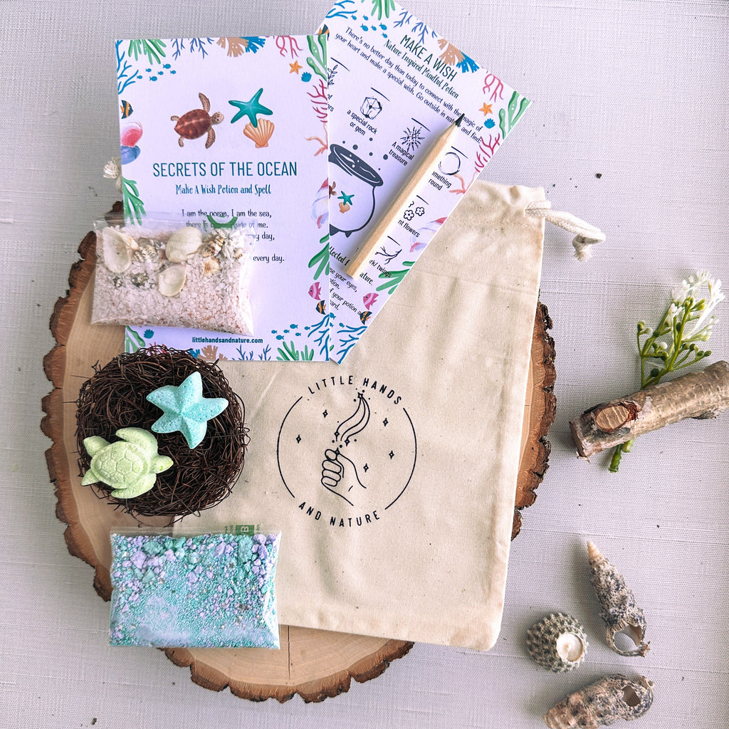 Little Hands and Nature "Secrets of the Ocean" Potion Pouch - Party Favor