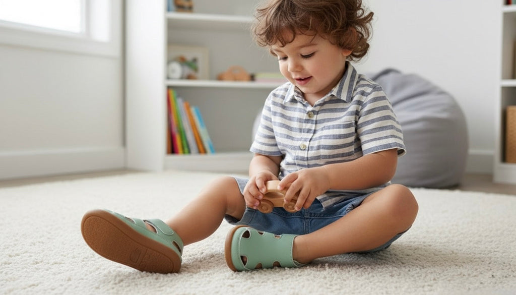 Ozznek Shoes Toddler Sandals| Sprout Barefoot Sandals for Kids | Playroom Avenue