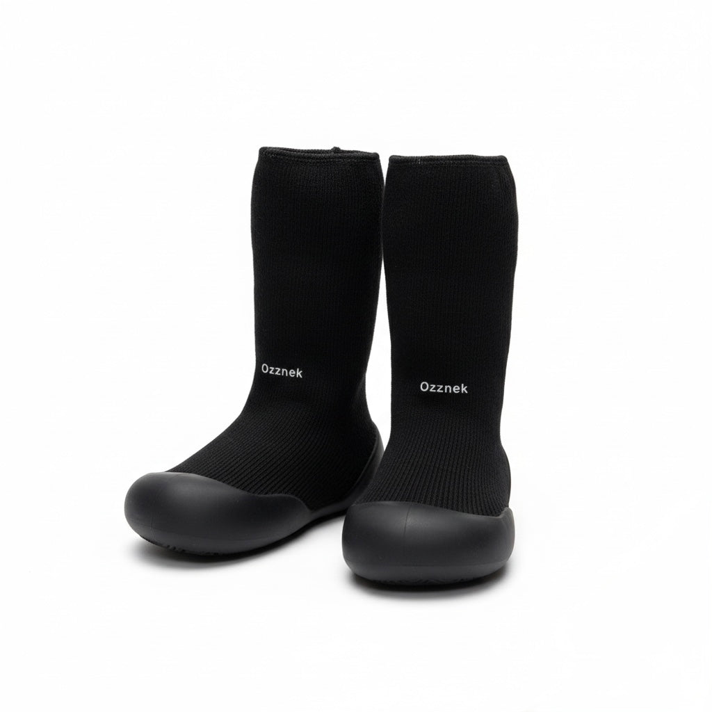 Ozznekshoes Cozy Sock Shoes for Kids- Warm First Walker Shoes | Fleece Lined | Playroom Avenue