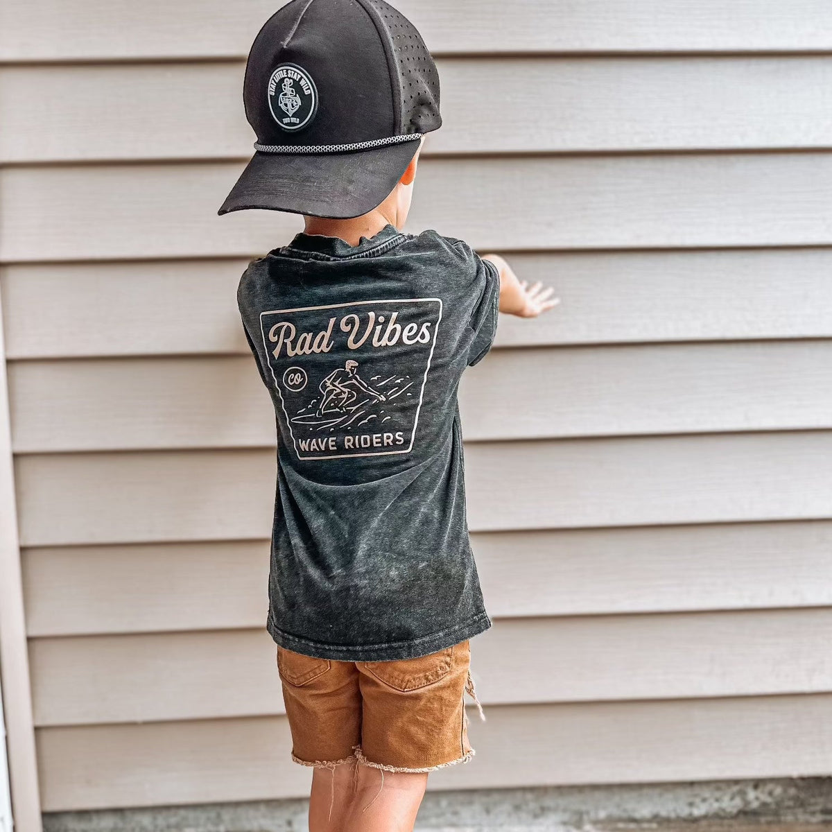 LITTLE RAD THINGS THE MAVERICKS TEE - BLACK | Playroom Avenue