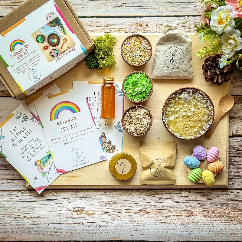 Little Hands and Nature Rainbow Joy Potion Kit | Playroom Avenue