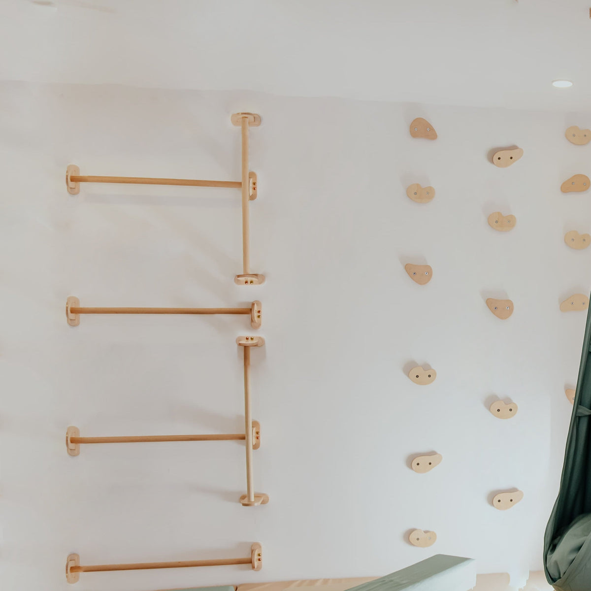 Wood and Hearts Home Monkey Bars | Playroom Avenue