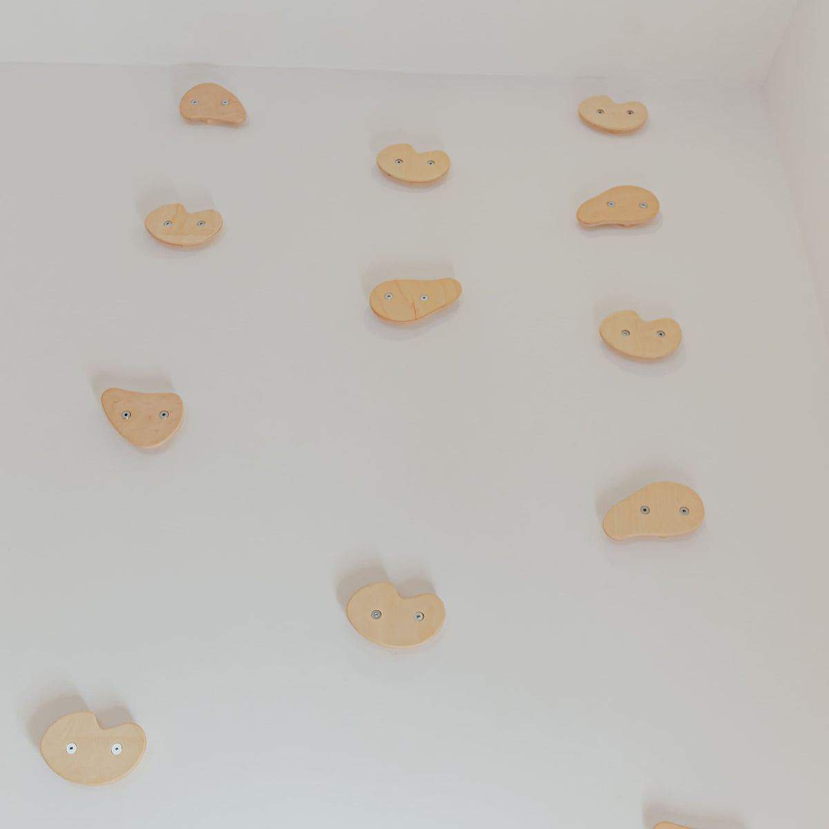 Wood and Hearts Climbing Holds | Playroom Avenue