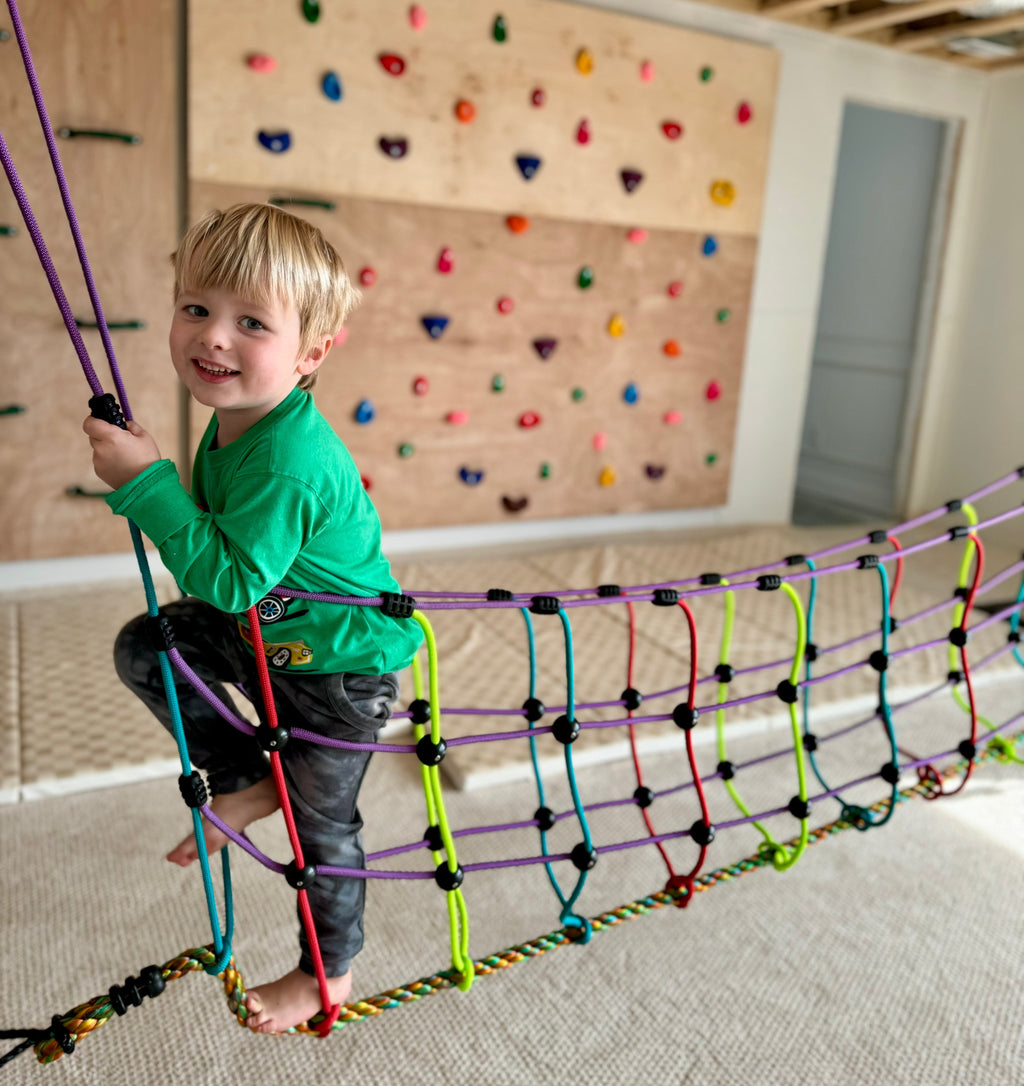 Bijou Rambler Rope Bridge - The Ultimate suspension bridge | Playroom Avenue