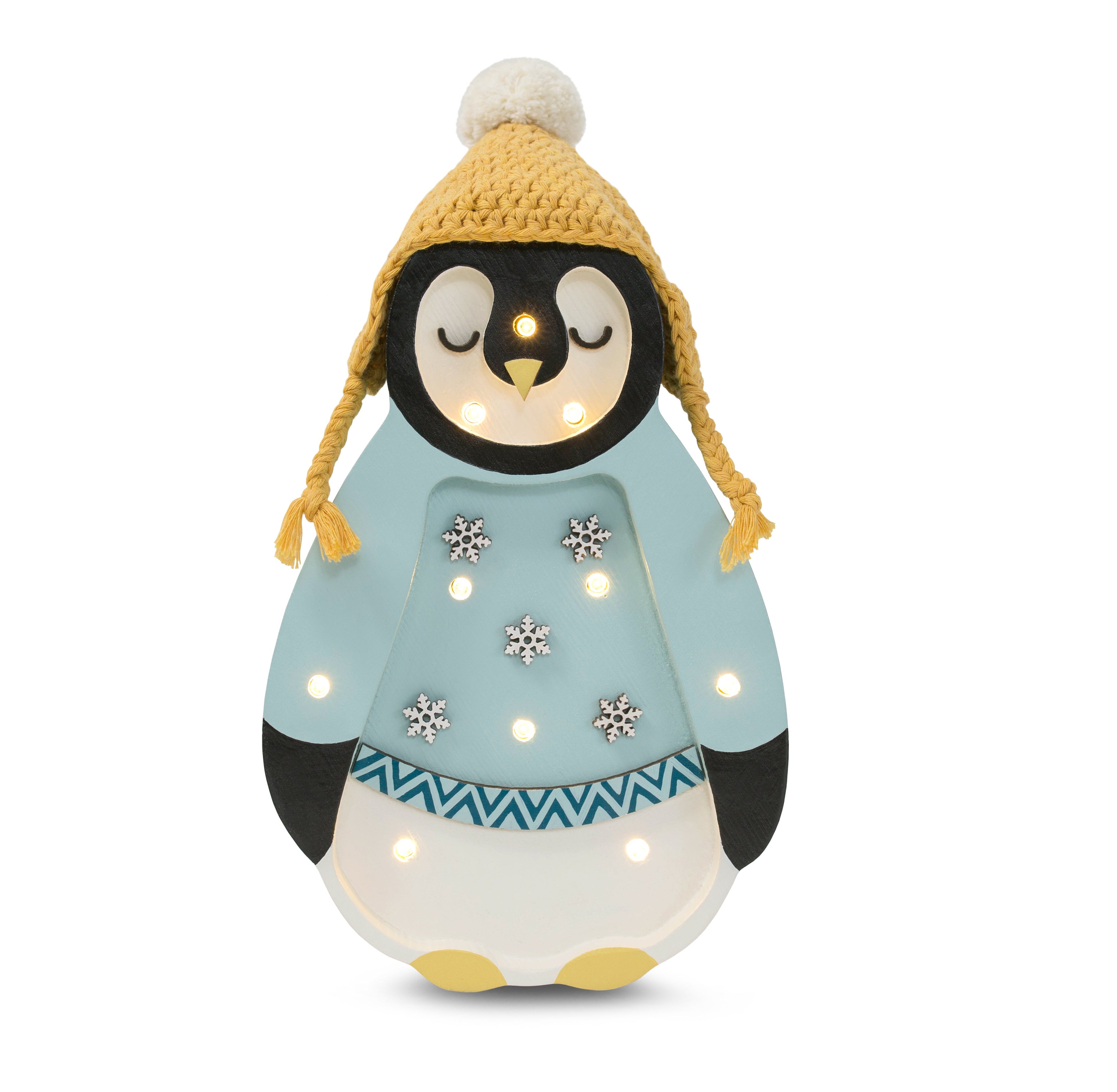 Little Lights Mini Holiday Penguin Lamp ~ Limited Edition - Playroom Avenue