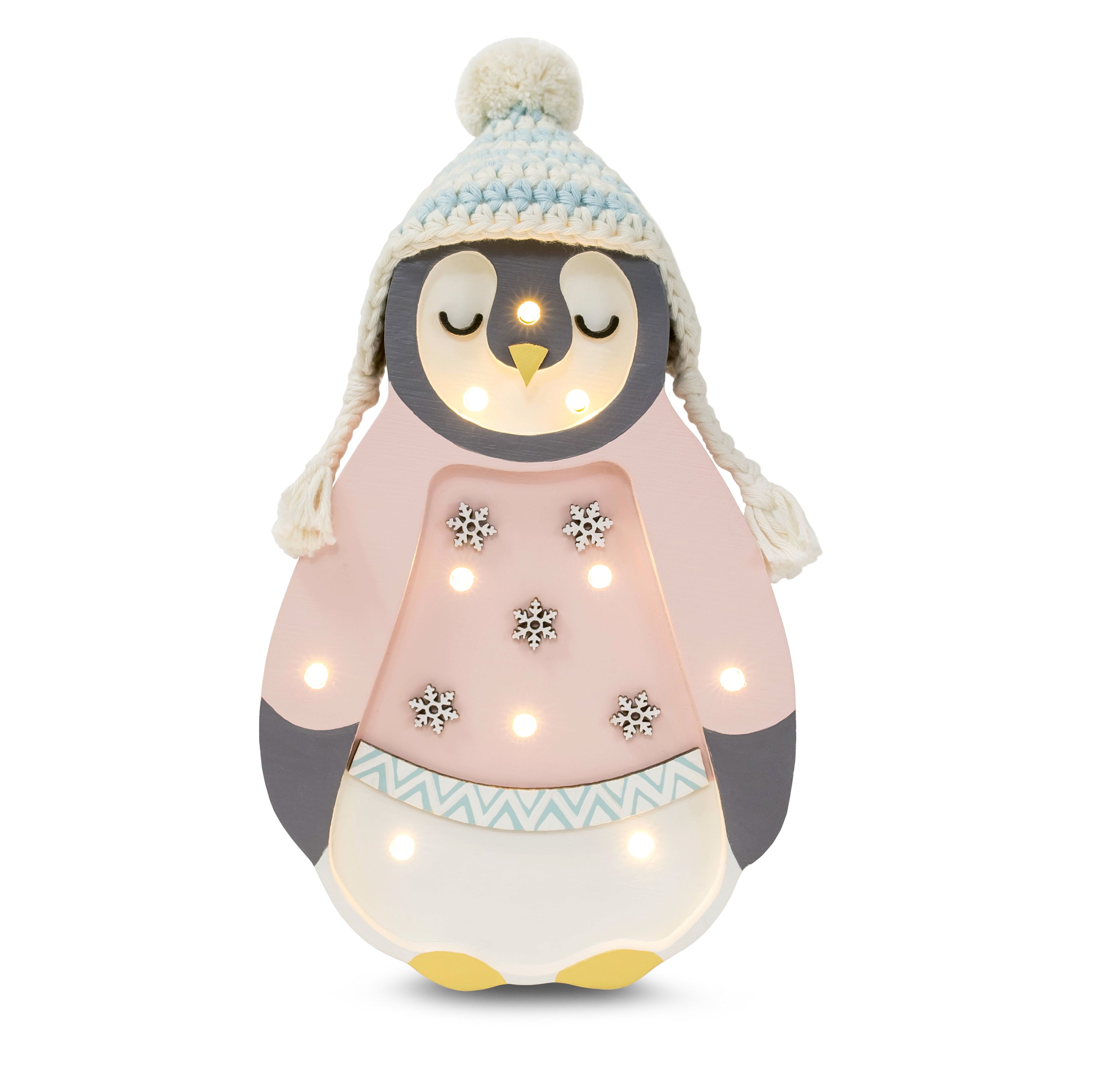 Little Lights Mini Holiday Penguin Lamp ~ Limited Edition - Playroom Avenue