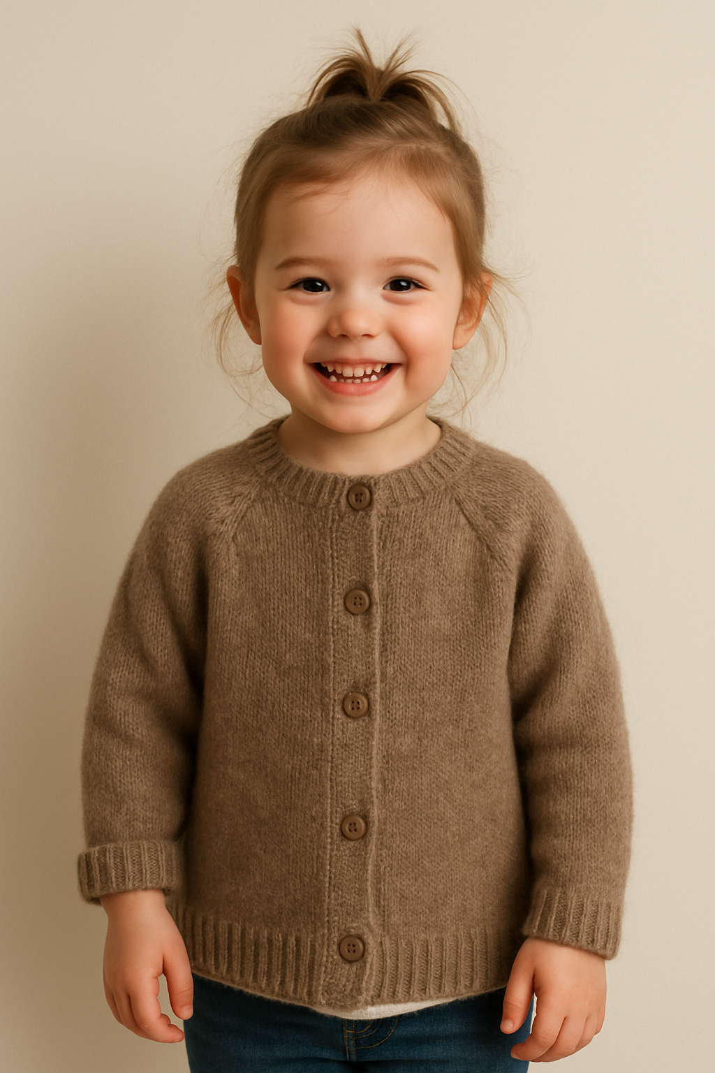ozznekshoes Premium Organic Cotton Cardigan |Cozy Kids Sweater | Playroom Avenue