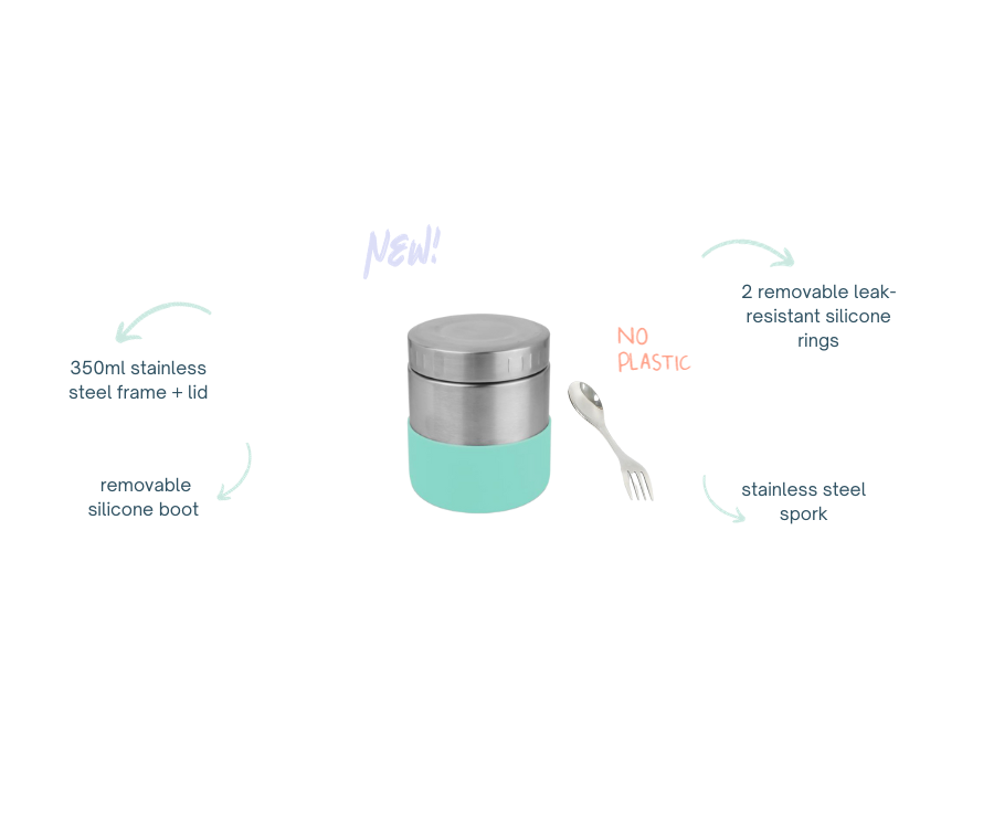 The Good Kiind Insulated Food Jar | Playroom Avenue