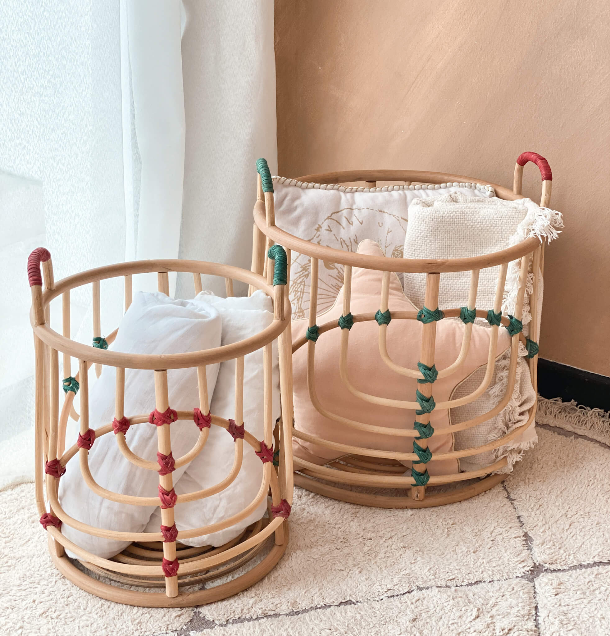 Momiji Iris Baskets - Set of 2 | Playroom Avenue