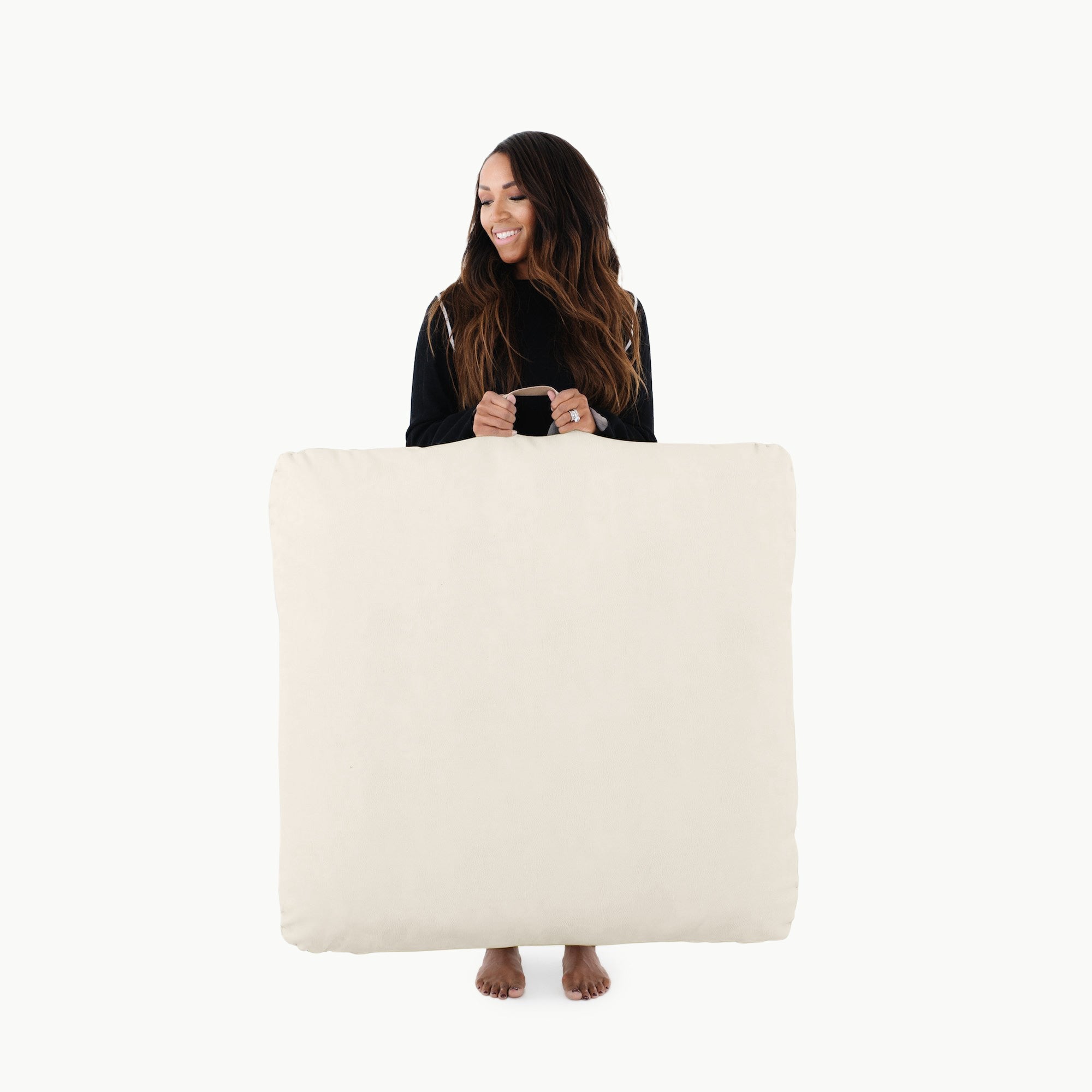 Gathre Floor Cushion Ivory