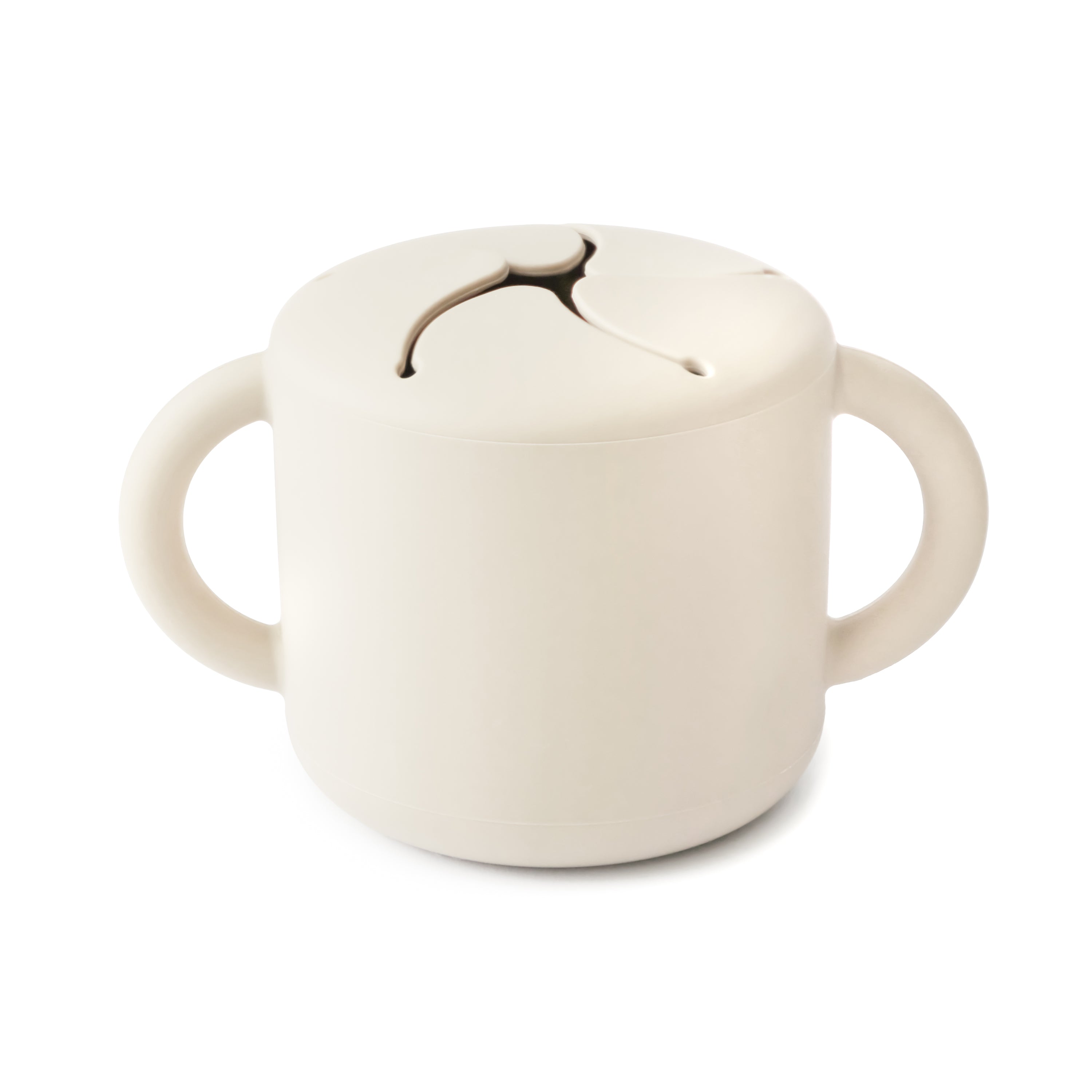 Mushie Snack Cup Ivory | Playroom Avenue