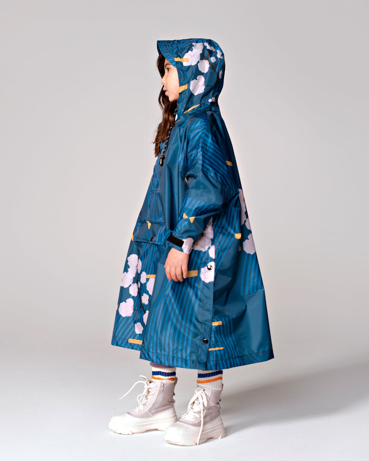 Rainkiss Kids Rain Poncho Japanese Blossom | Playroom Avenue