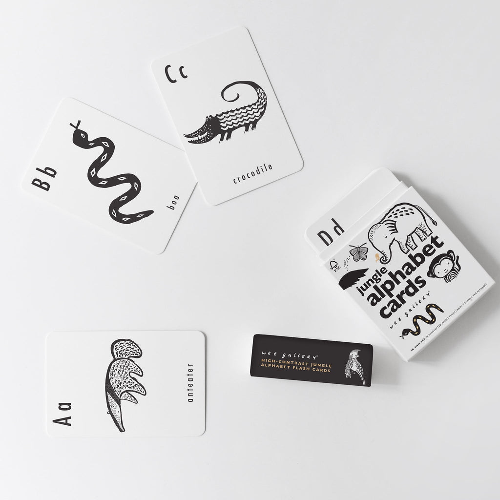 Wee Gallery Jungle Alphabet Cards | Playroom Avenue