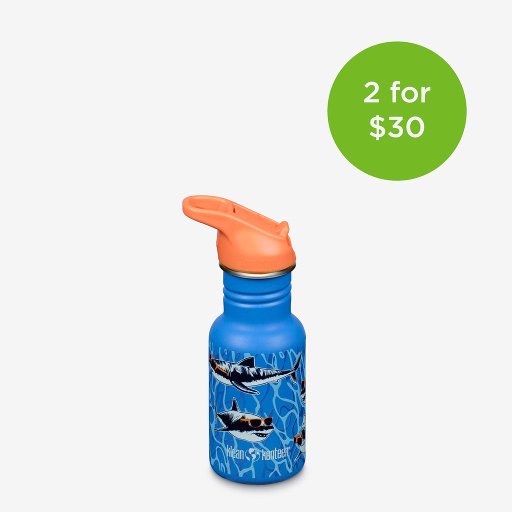 Klean Kanteen 12oz Kid's Classic with Flip Seal Sport Cap