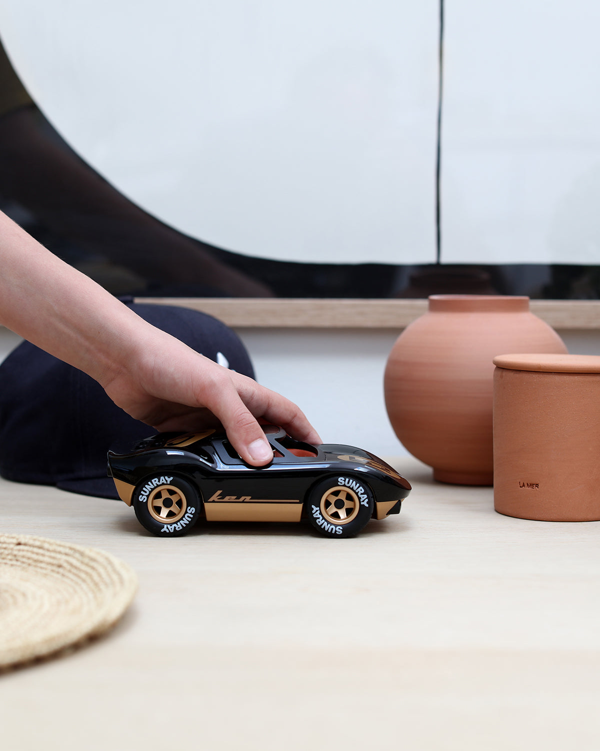 Playforever Car MINI KEN CAVE Black | Playroom Avenue