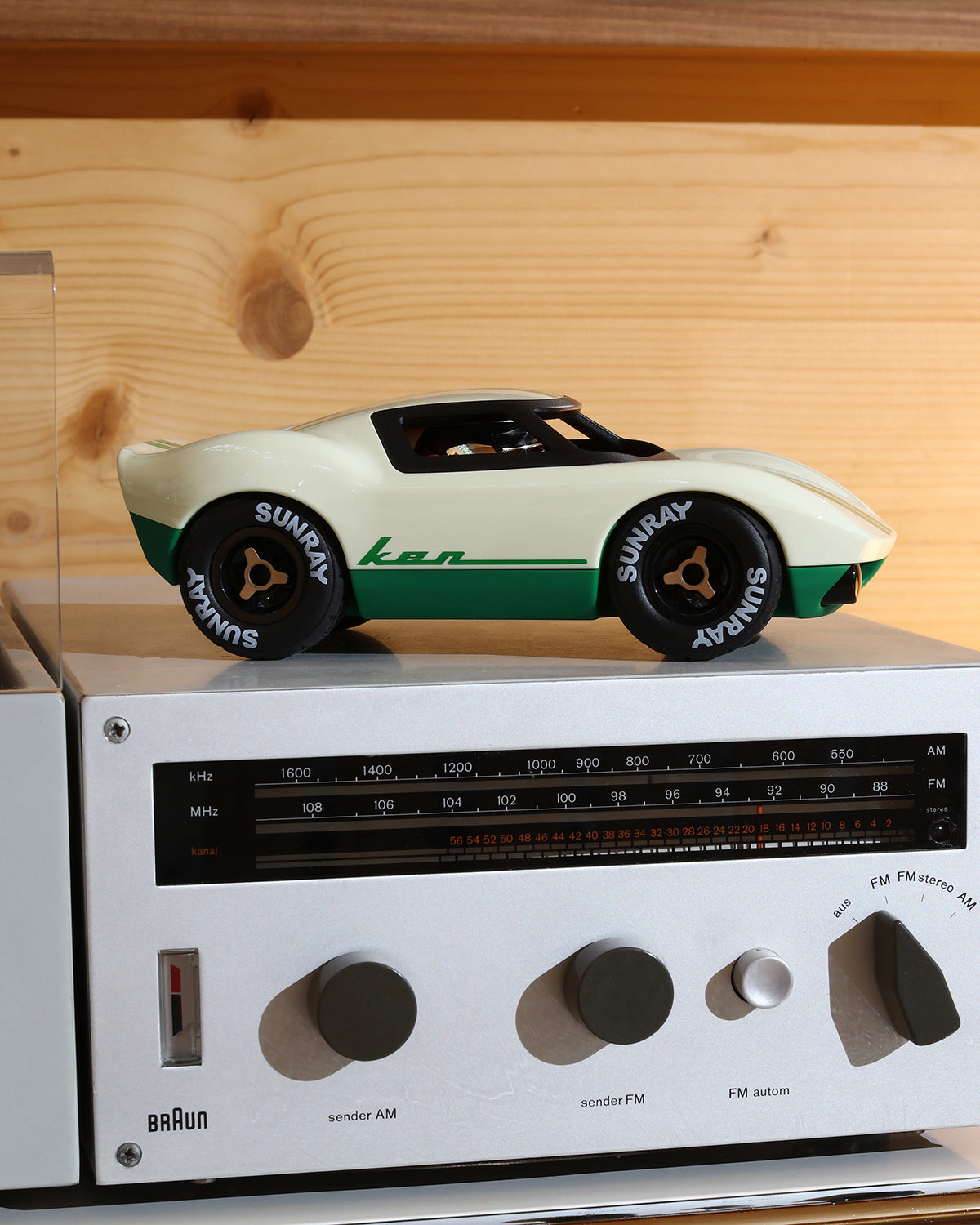 Playforever Car MINI KEN CLINE White | Playroom Avenue