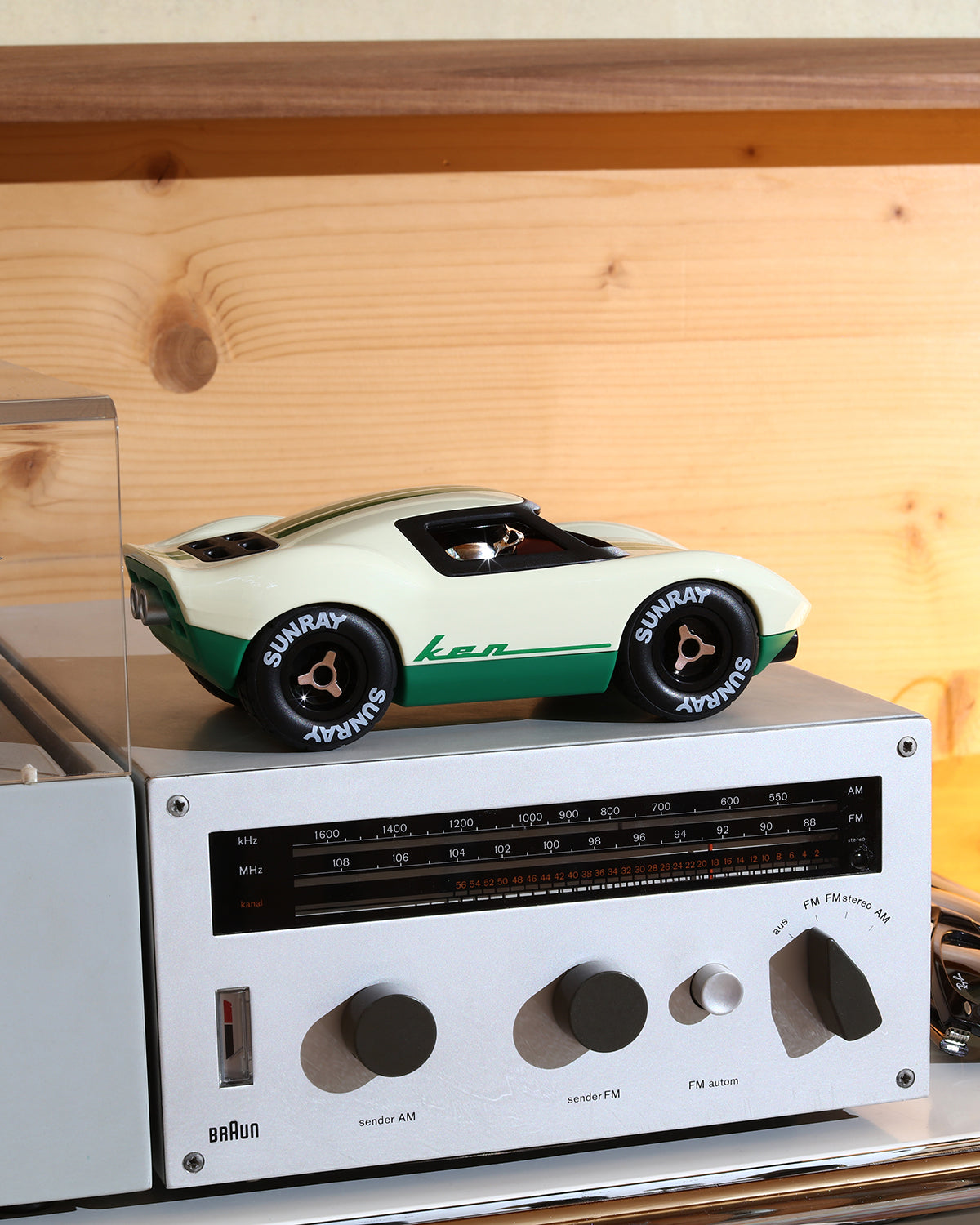 Playforever Car MINI KEN CLINE White | Playroom Avenue