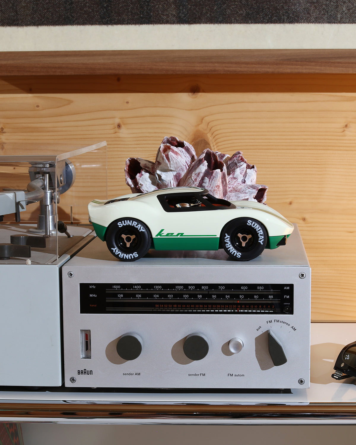 Playforever Car MINI KEN CLINE White | Playroom Avenue