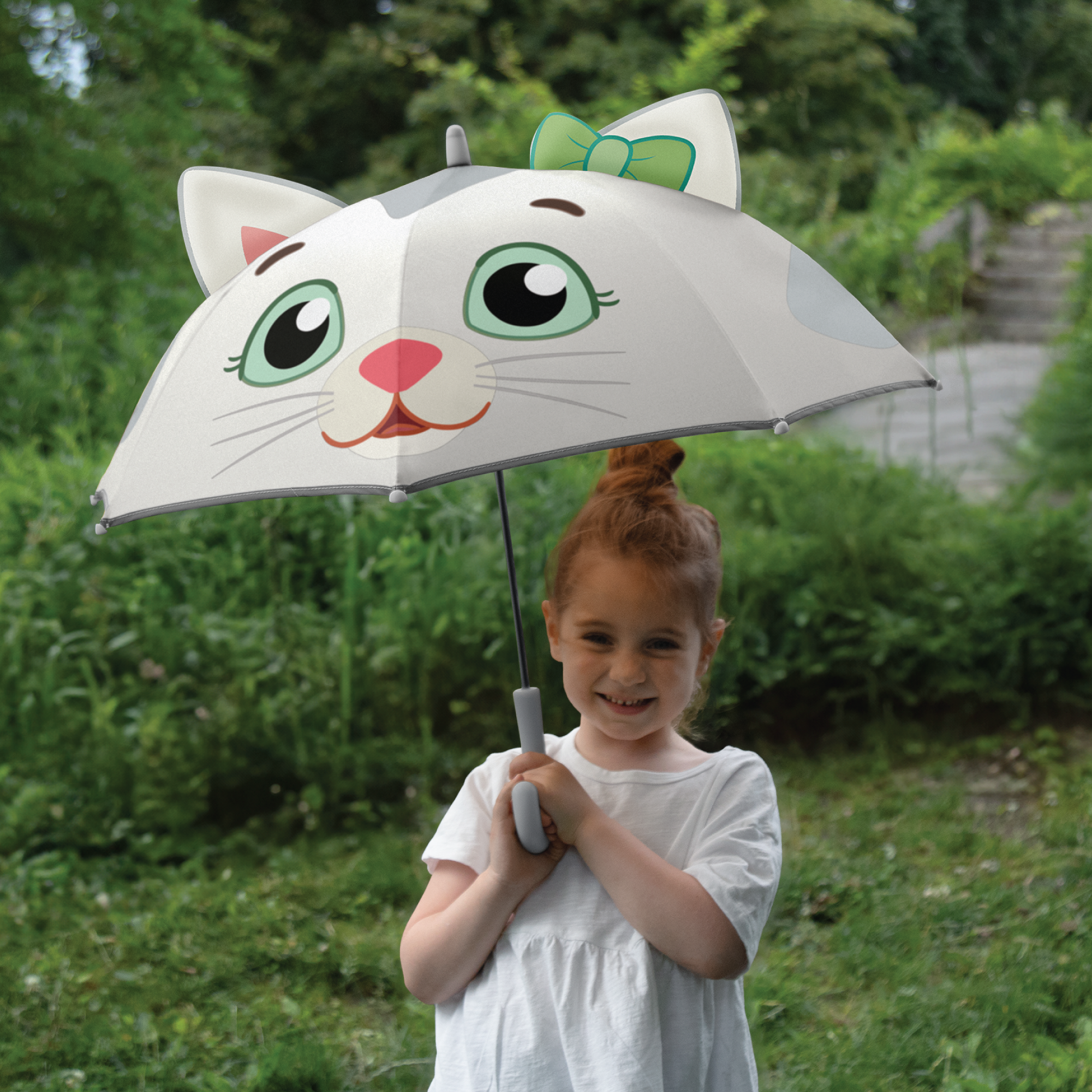 Weatherman Daniel Tiger’s Neighborhood Kids Umbrella – Katerina Kittycat