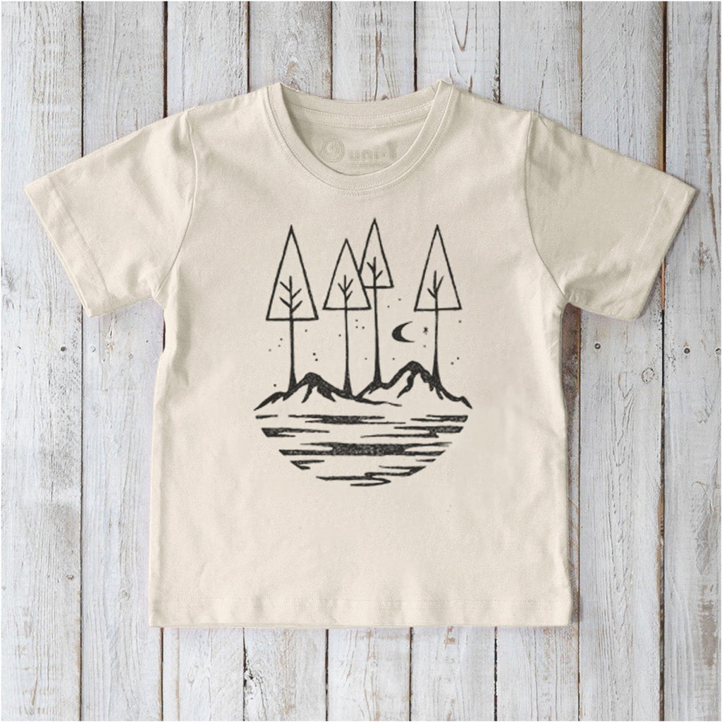 Uni-T "All Good Things" Nature T-Shirt for Kids Ivory | Playroom Avenue