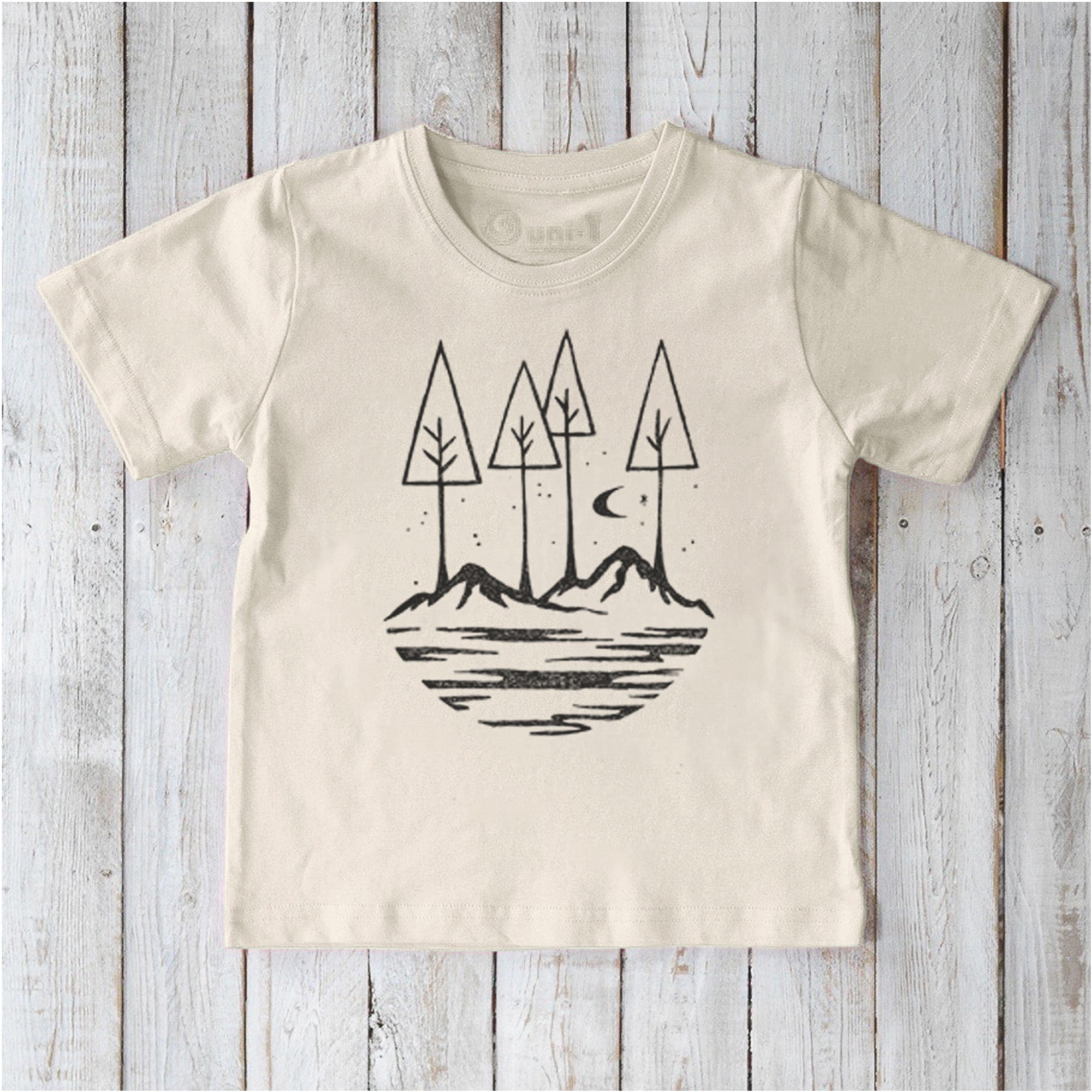 Uni-T "All Good Things" Nature T-Shirt for Kids Ivory | Playroom Avenue
